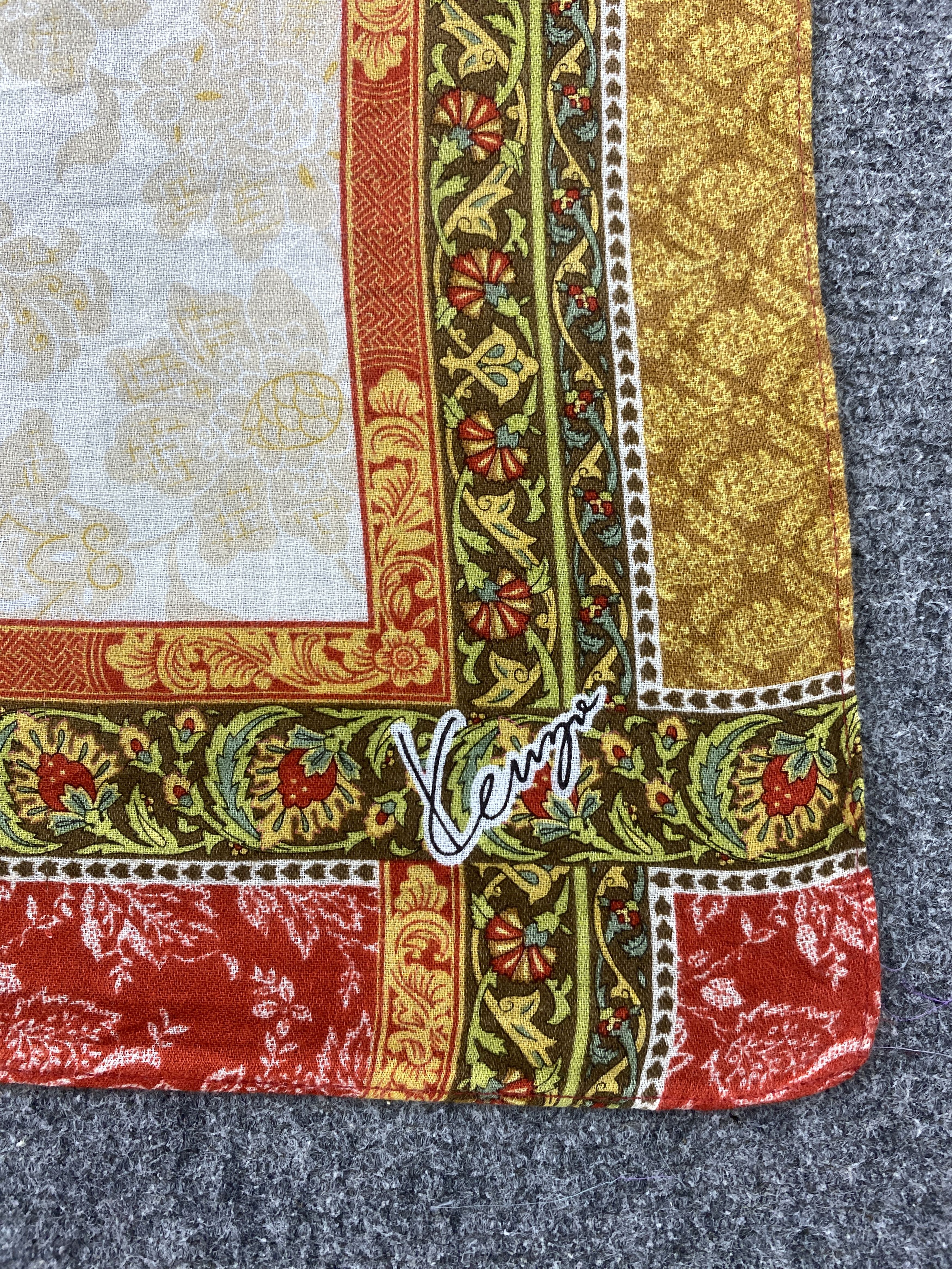 Kenzo Vintage Kenzo Handkerchief / Neckerchief / Bandana HKC0763 Size ONE SIZE - 5 Thumbnail