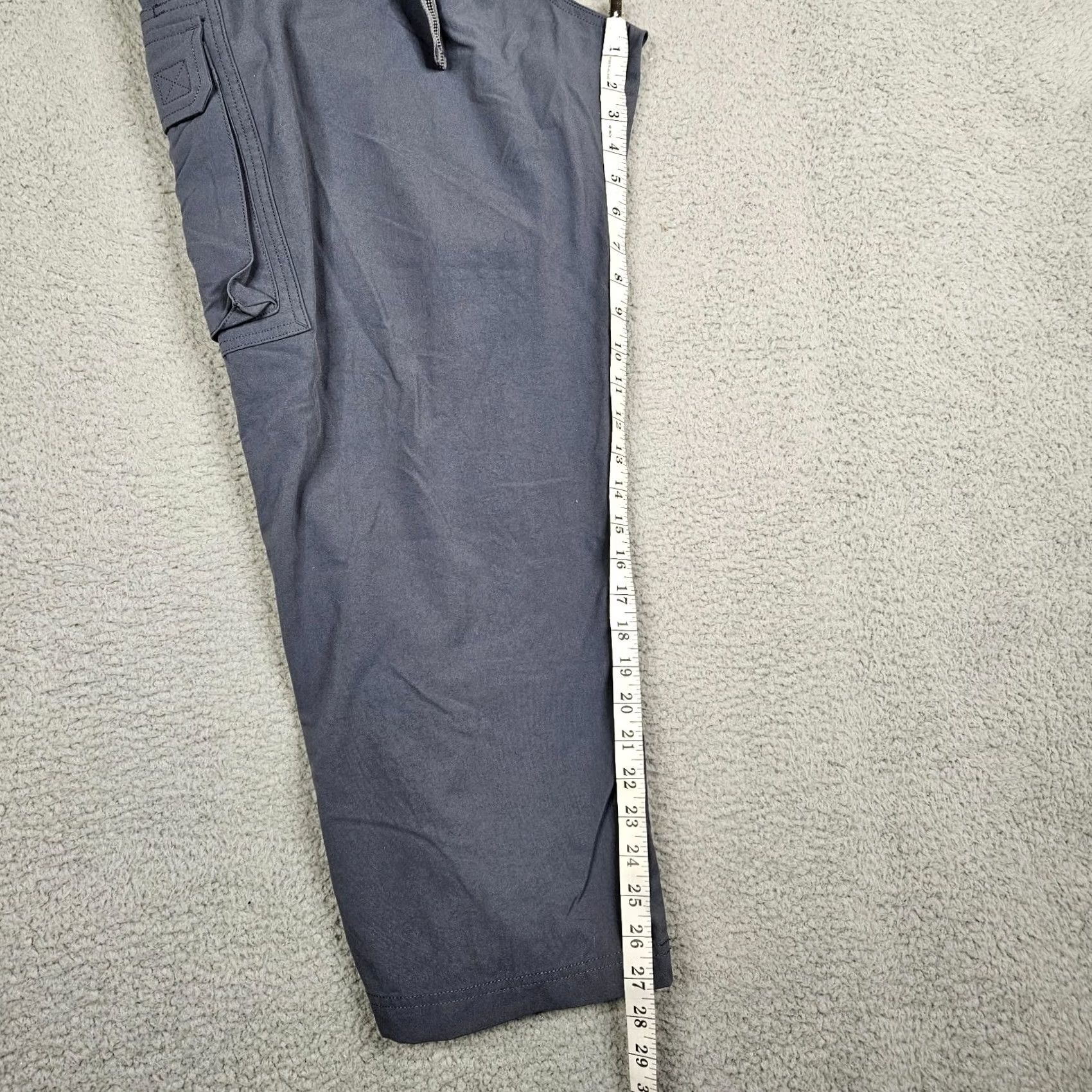 Vintage DULUTH Men's Nylon Cargo Pants XL Blue 27 Inseam Cargo Regular Solid Vintage: No Size US 36 / EU 52 - 6 Thumbnail