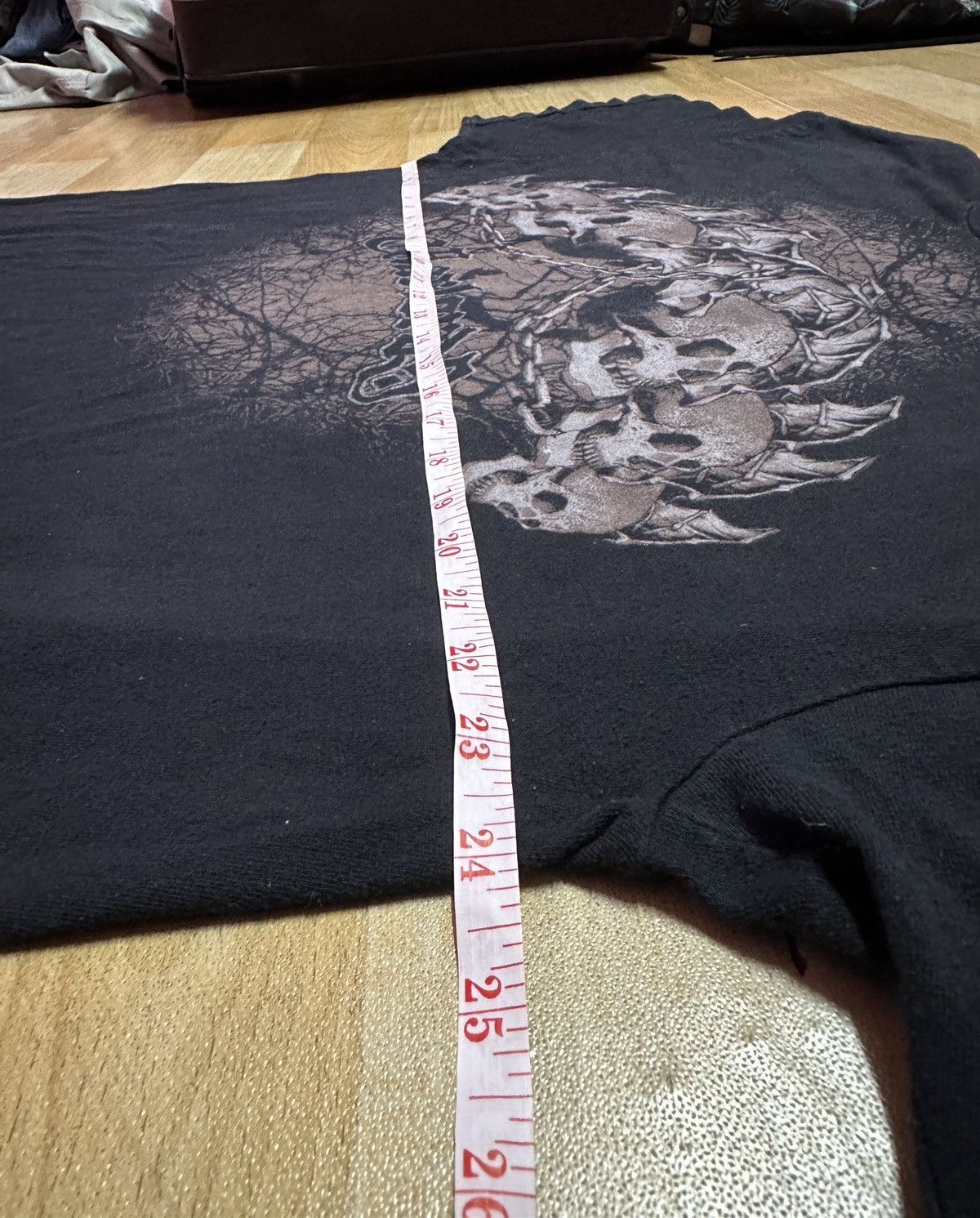 Japanese Brand × Vintage Rare🔥🔥Skull tee Size US XL / EU 56 / 4 - 11 Thumbnail