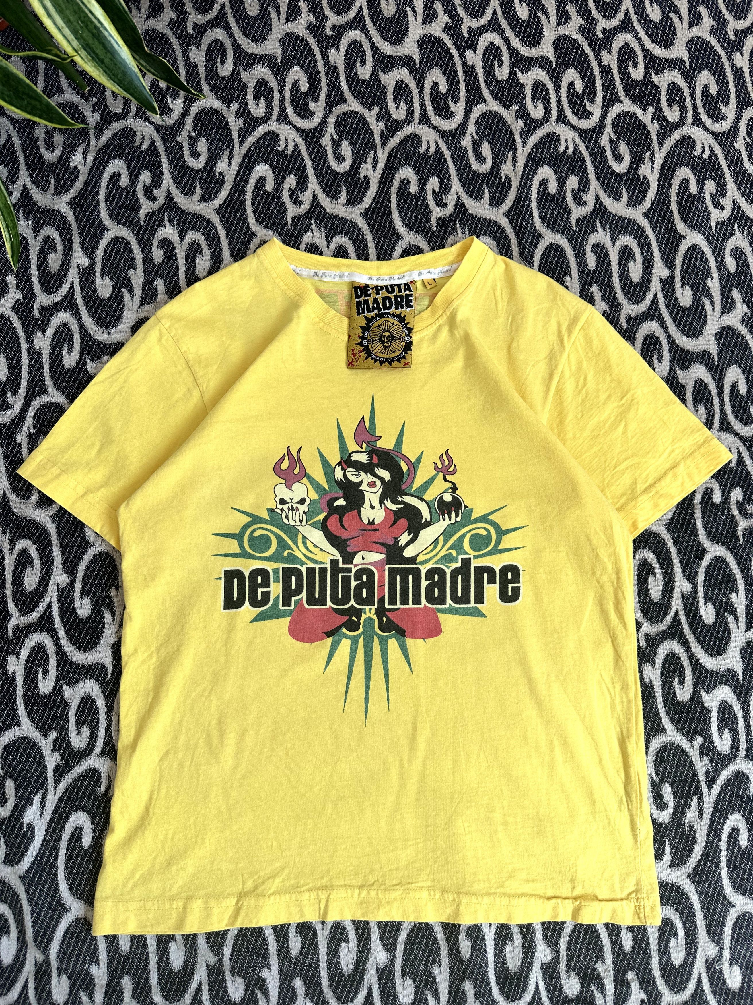 If Six Was Nine Vintage De Puta Madre T-shirt Y2K Streetwear SOUL TAKER Size US M / EU 48-50 / 2 - 3 Thumbnail