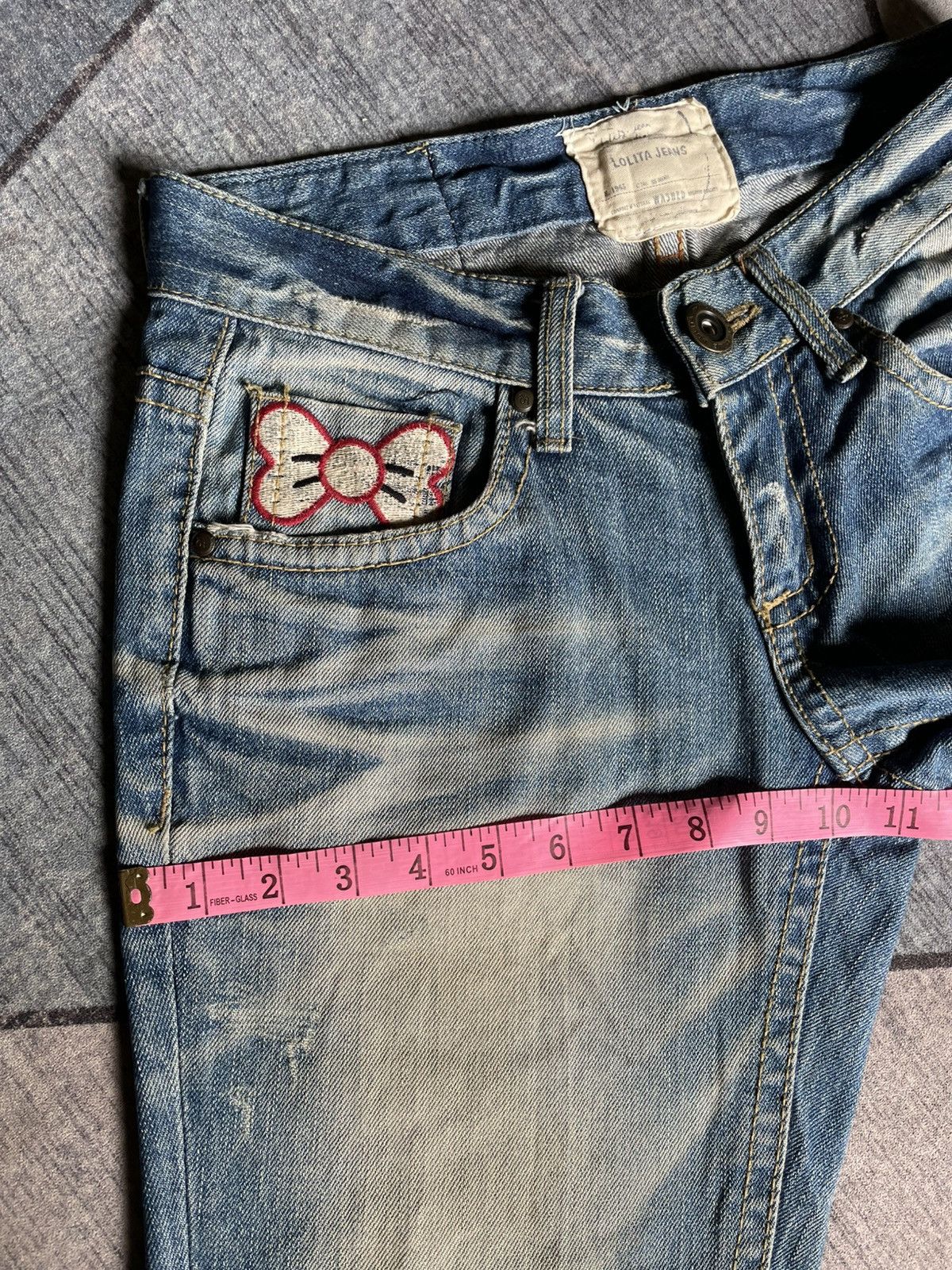 20471120 Vintage Lolita X Yoshitomo Nara Denim Pants Size US 30 / EU 46 - 15 Thumbnail