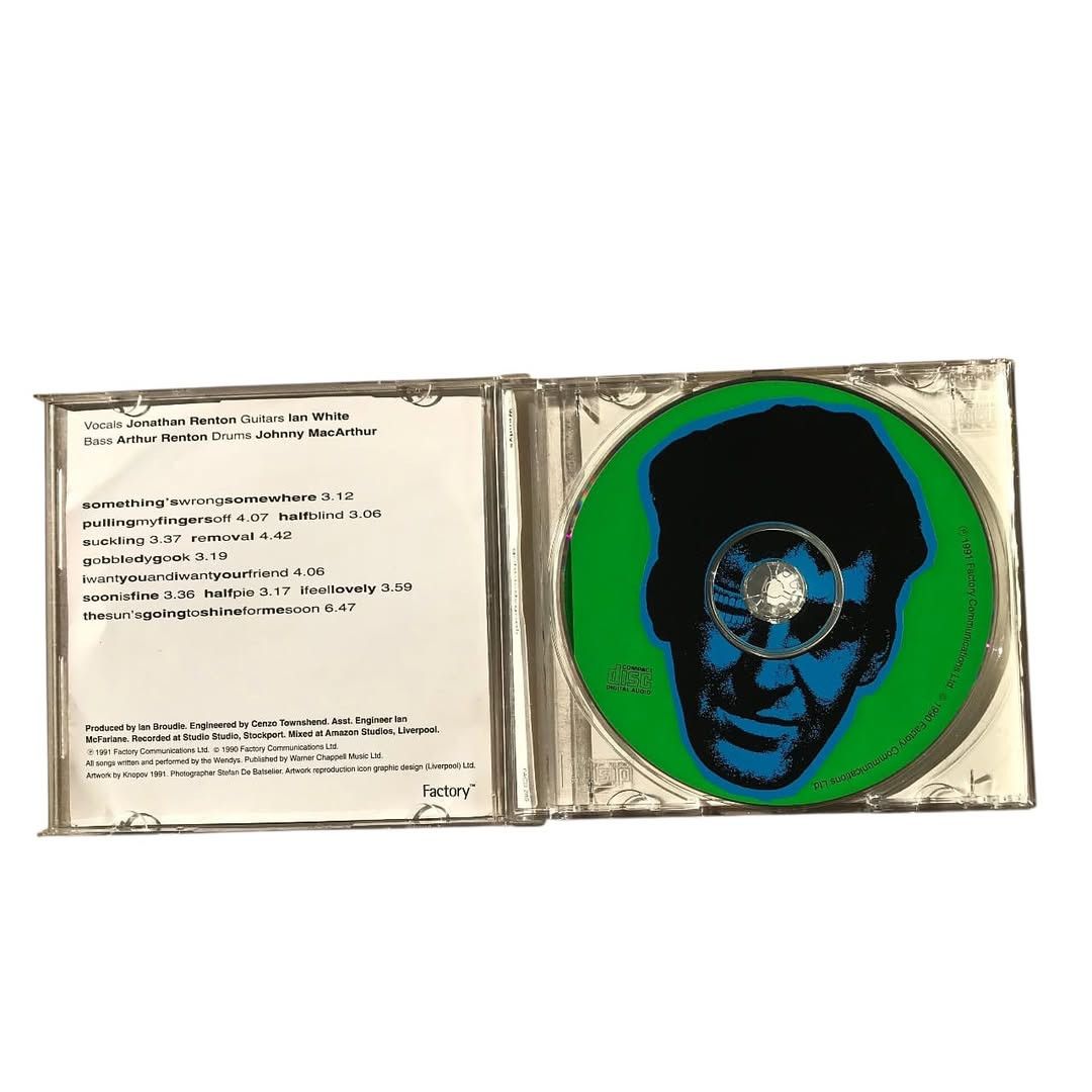 Lad Musician The Wendys Gobbledygook 1991 Cds Casette Factory records Size ONE SIZE - 5 Thumbnail