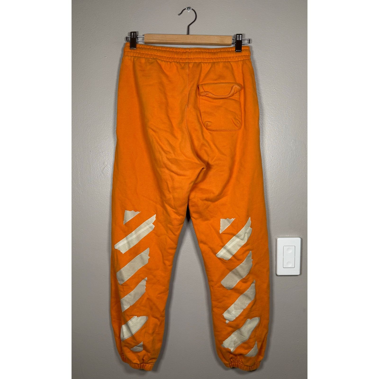 Off-White Off-White Drawstring Tape Arrows Diagonals Sweatpants size S Size US 30 / EU 46 - 4 Thumbnail