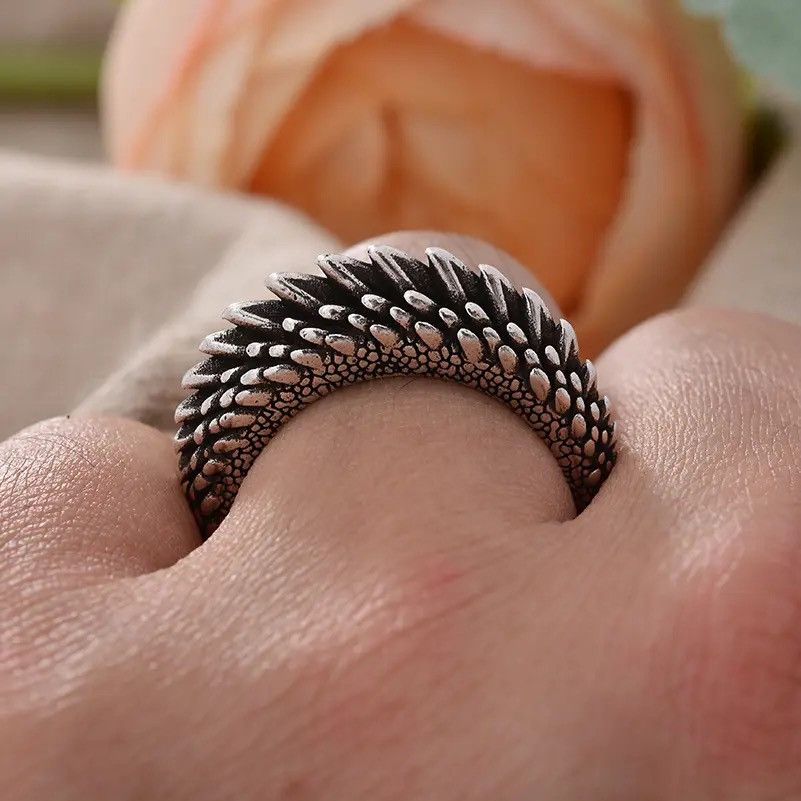 Jewelry Vintage Lizard Armor Ring Size ONE SIZE - 5 Thumbnail