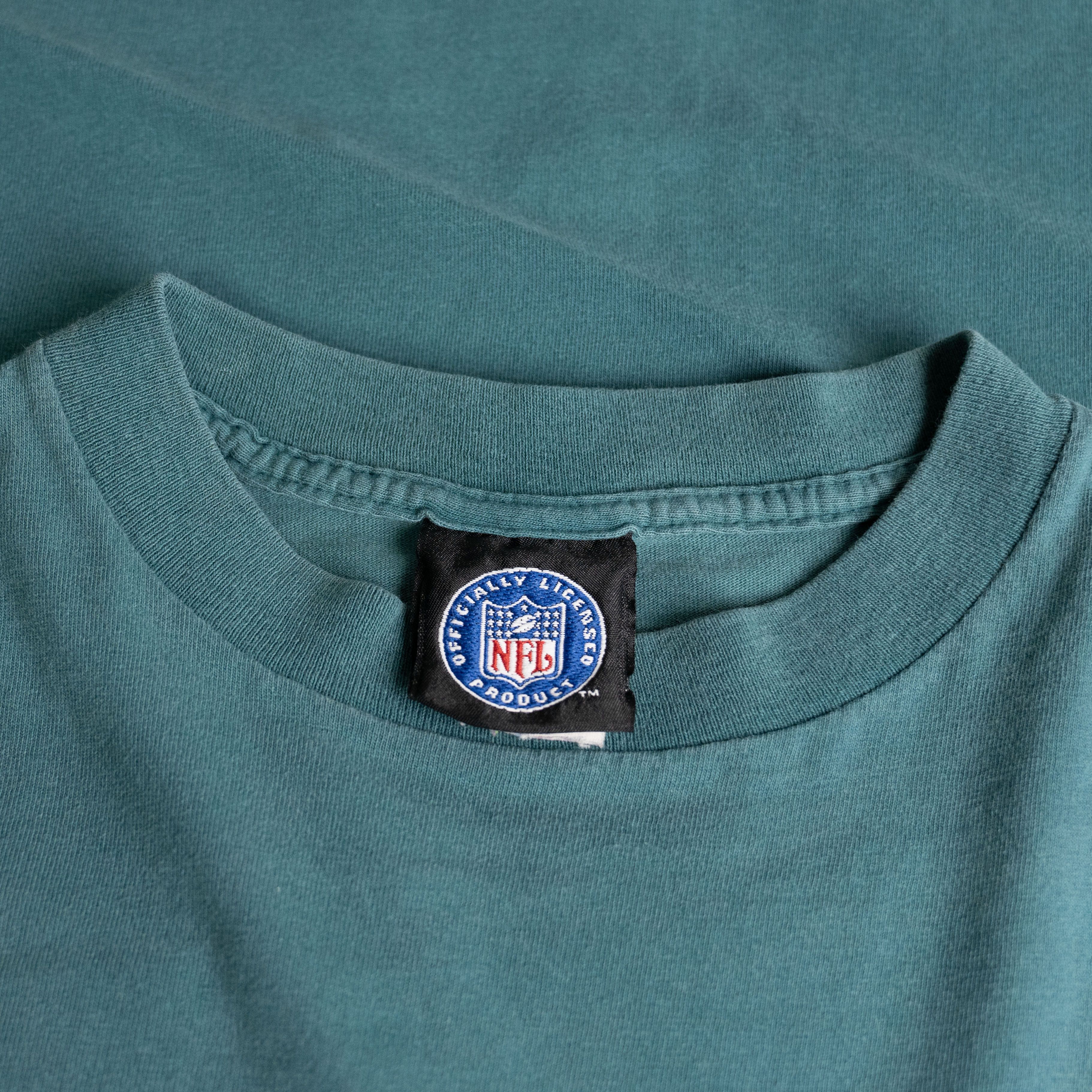 NFL × Vintage Vintage 1997 Philadelphia Eagles Tee Shirt Size US XL / EU 56 / 4 - 3 Thumbnail