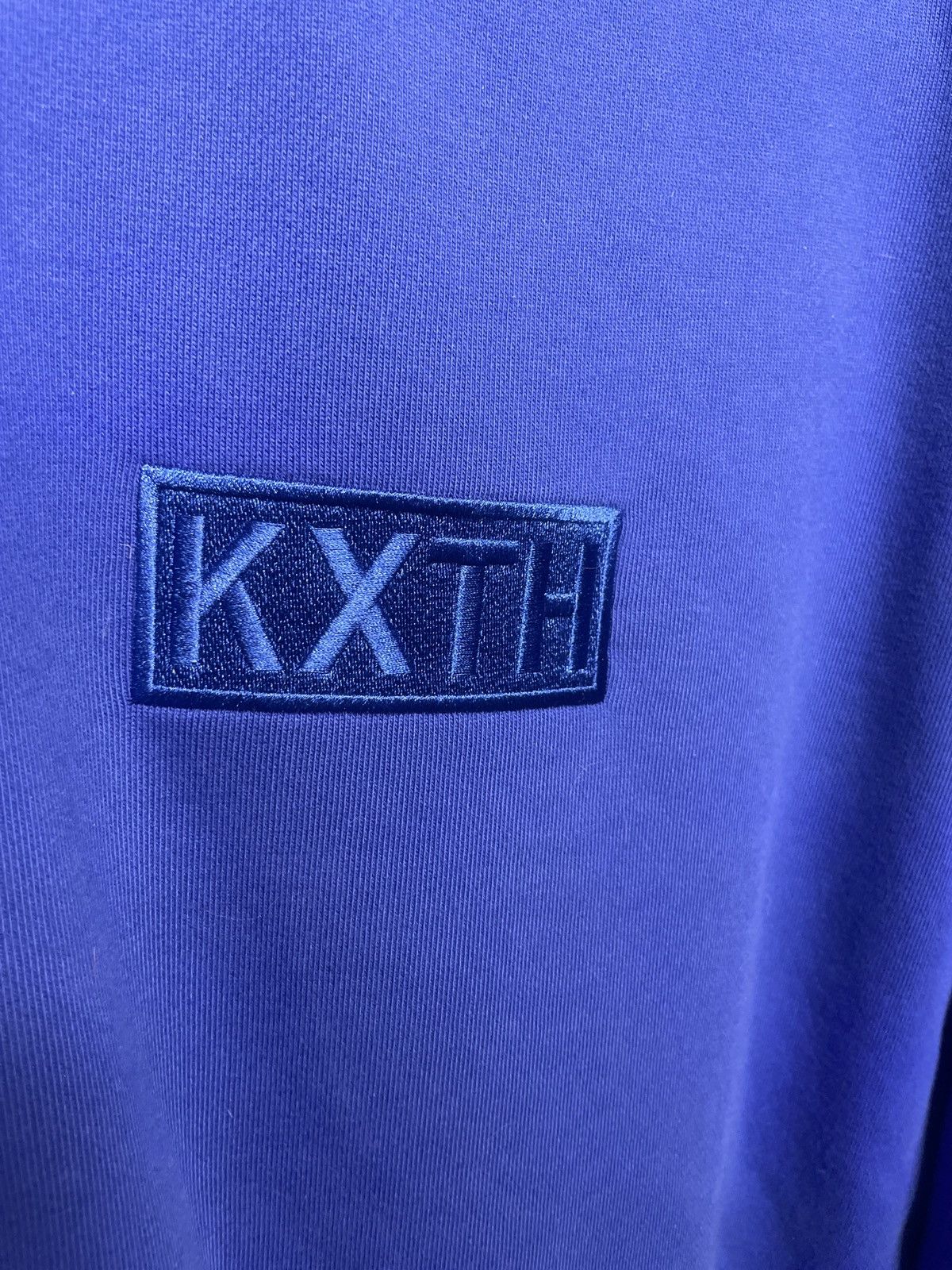 Kith Kith Capsule “KXTH” Box Logo Crewneck Cyanotype Size Medium Size US M / EU 48-50 / 2 - 2 Thumbnail