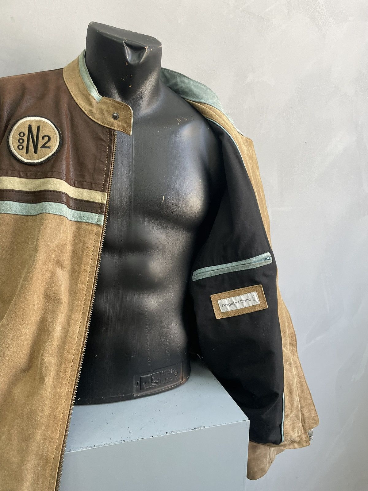 Marlboro Racing moto Marlboro style leather y2k jacket Size US XL / EU 56 / 4 - 8 Thumbnail