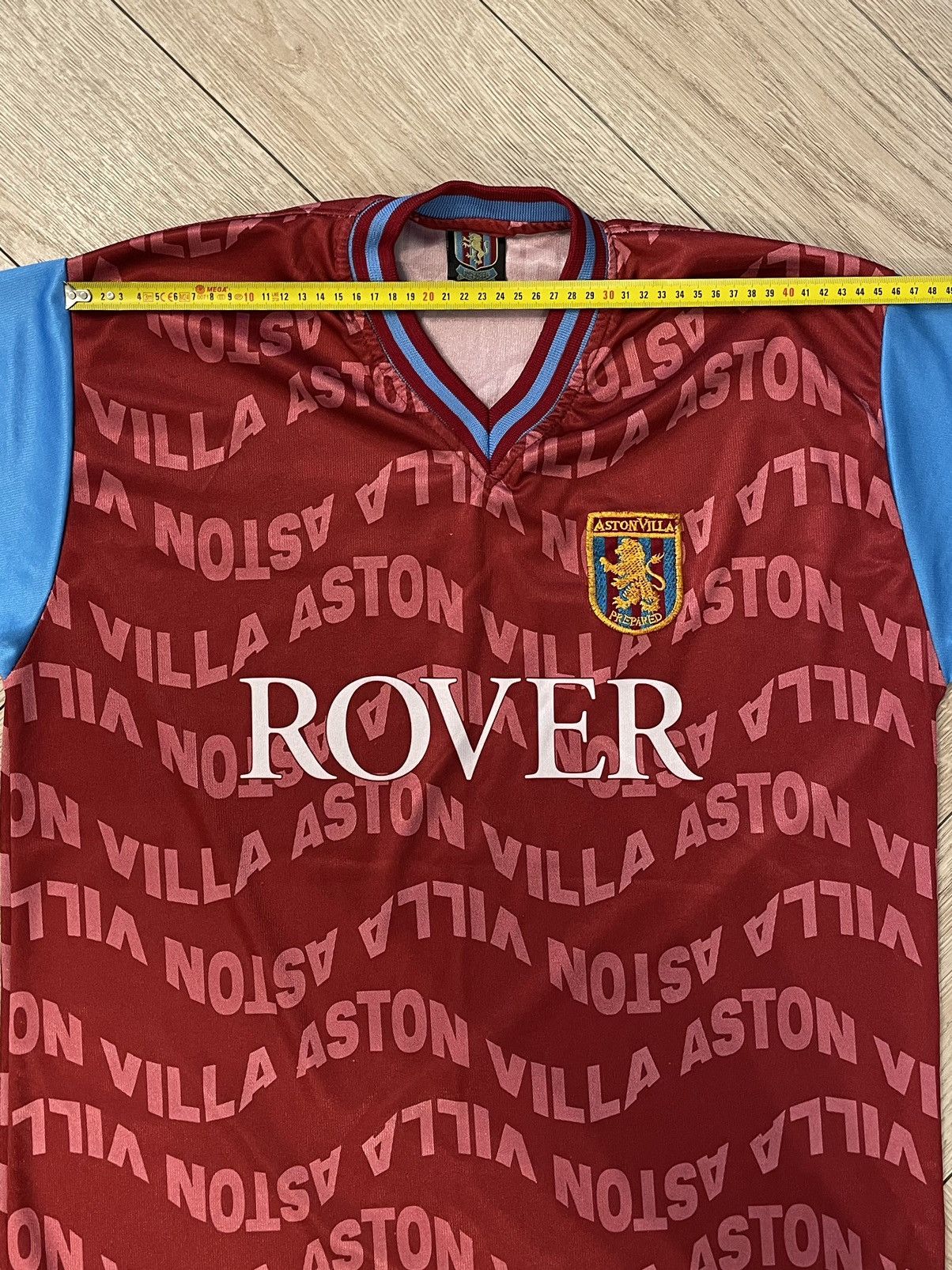 Vintage Vintage Aston Villa FC '90 Home Shirt Size US L / EU 52-54 / 3 - 8 Thumbnail