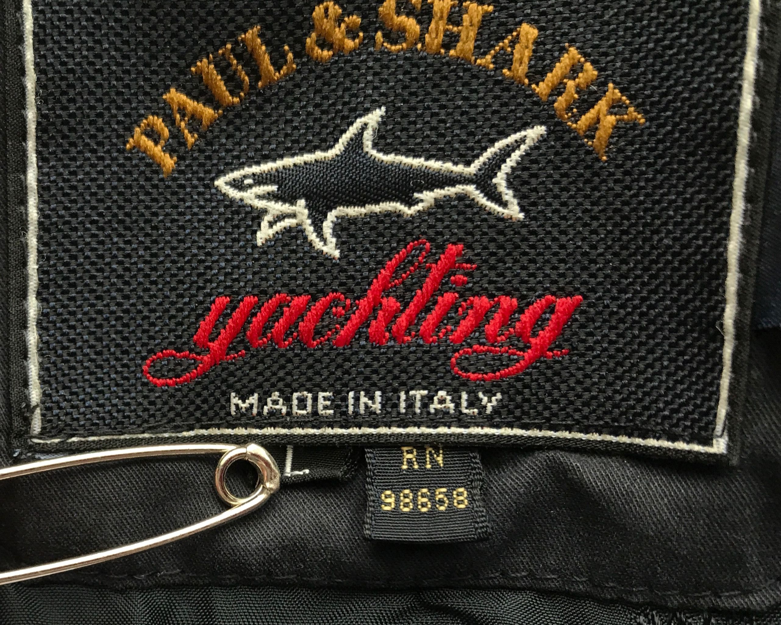 Paul & Shark VINTAGE PAUL & SHARK YACHTING WOOL BOMBER JACKET Size US L / EU 52-54 / 3 - 8 Thumbnail