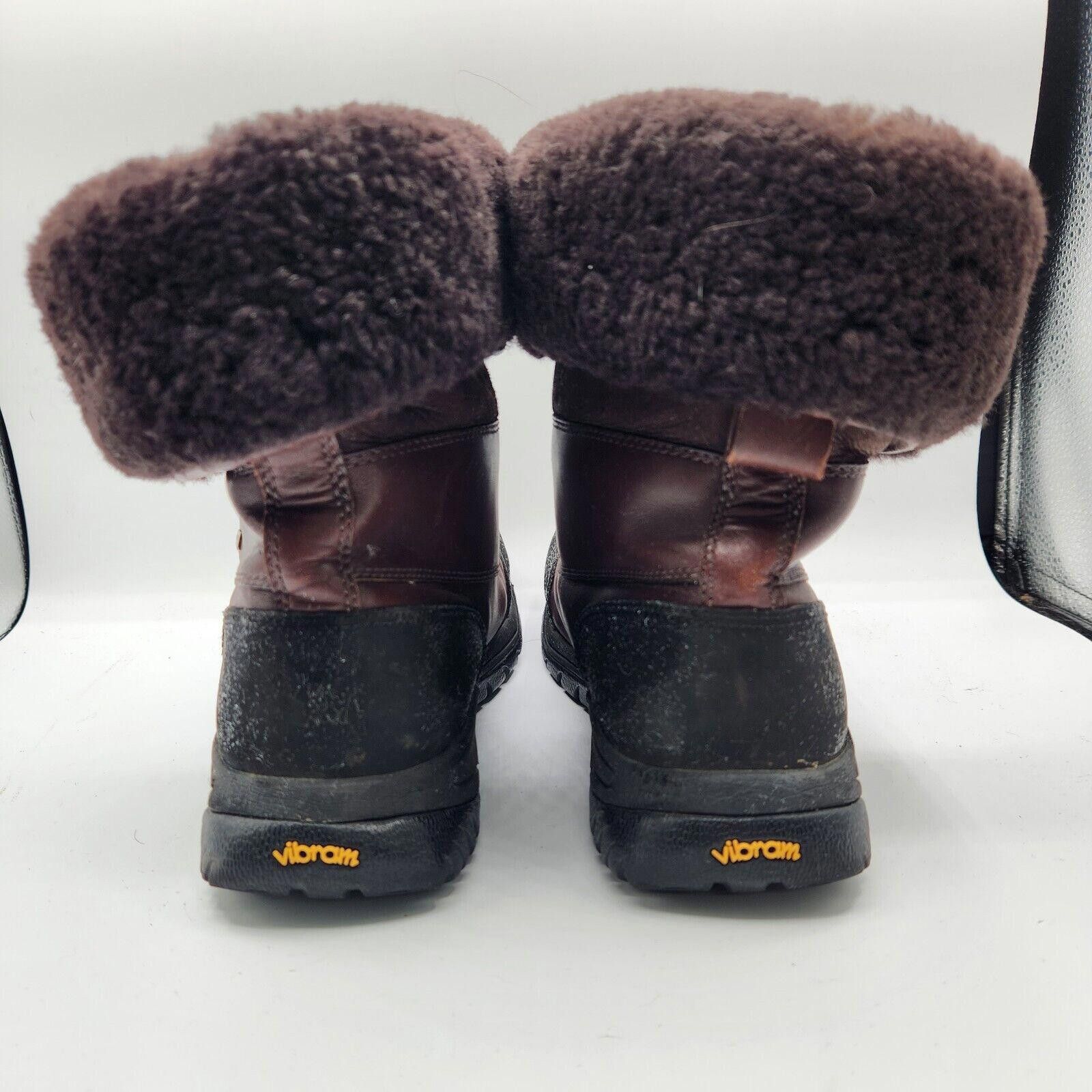 Ugg Ugg Australia Butte Brown Leather Men Boots Size 12 Size US 12 / EU 45 - 6 Thumbnail