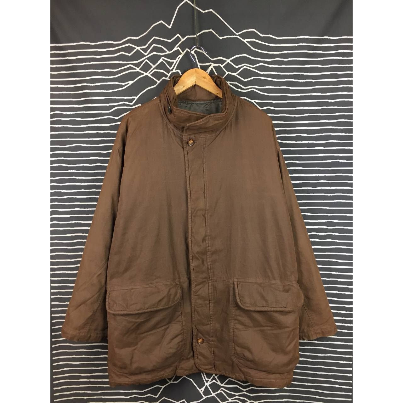 Adolfo Dominguez × Vintage Adolfo Dominguez Brown Utility Field Coat Size 48 Size US M / EU 48-50 / 2 - 2 Thumbnail