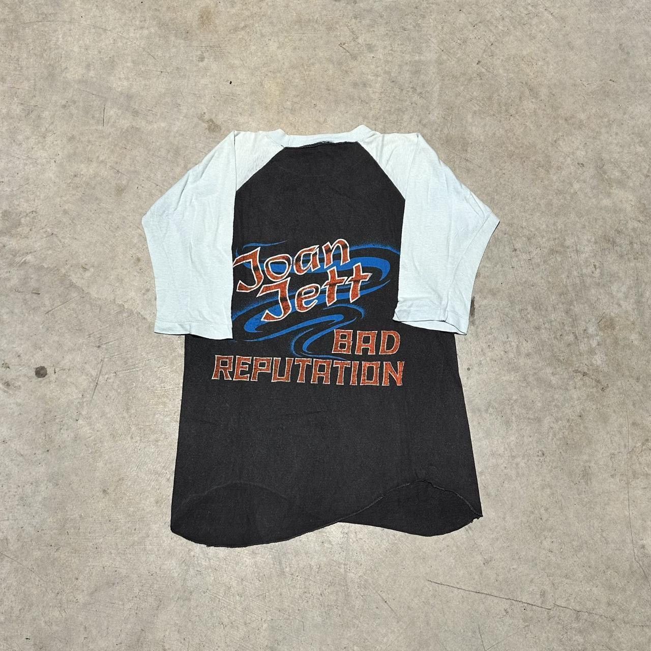 Vintage Vintage 1989 Joan Jett band tee Bad Reputation Size US M / EU 48-50 / 2 - 2 Thumbnail
