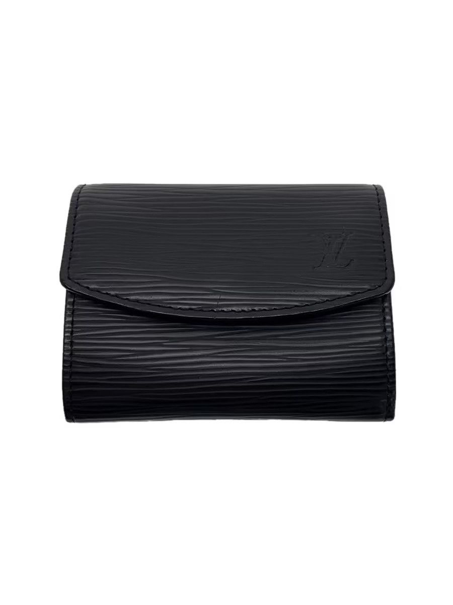 Louis Vuitton Louis Vuitton Epi Porte Monet Saenpur Black Size ONE SIZE - 1 Thumbnail