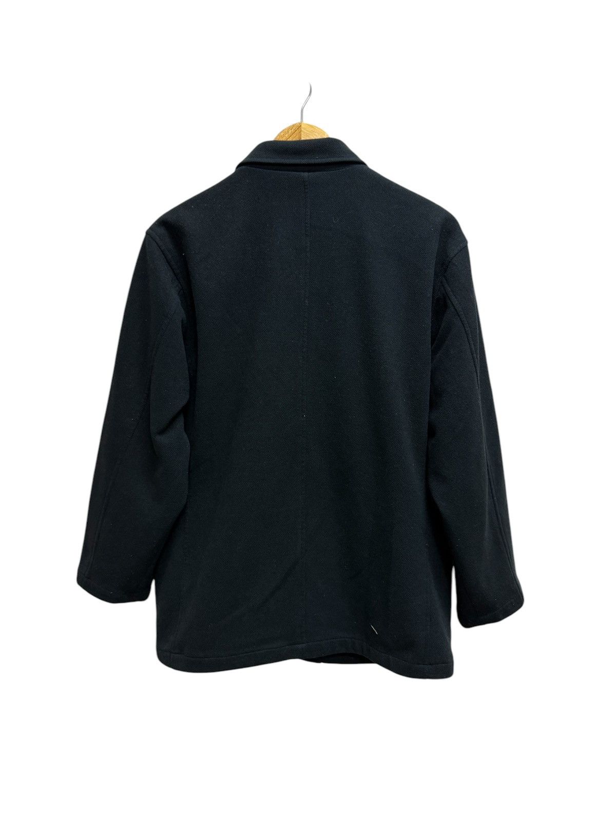 Japanese Brand Aburaysia mode pour homme wool button up jacket Size US M / EU 48-50 / 2 - 2 Thumbnail