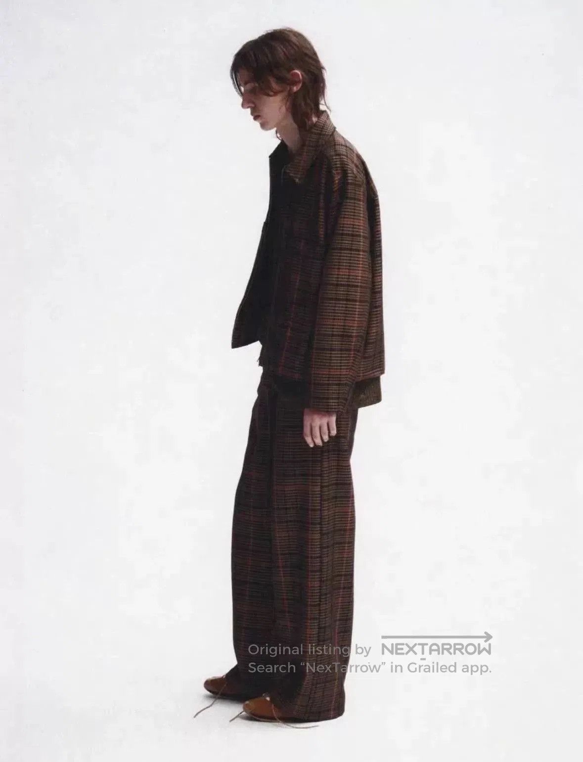Song For The Mute SFTM 24.2 Teardrop Houndstooth Jacket. Size US M / EU 48-50 / 2 - 8 Thumbnail