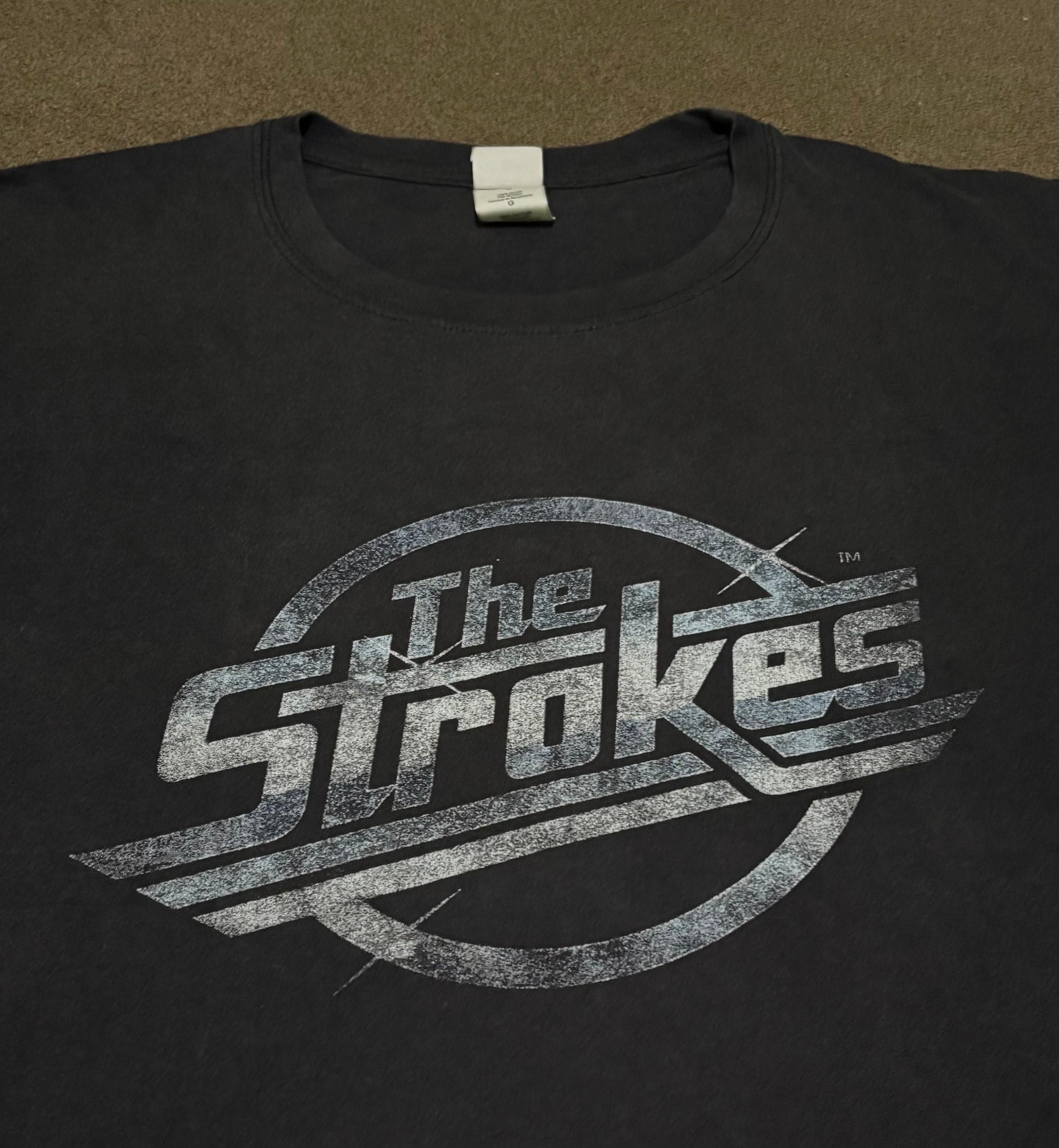 Vintage Y2k The Strokes Shirt radiohead arctic monkey