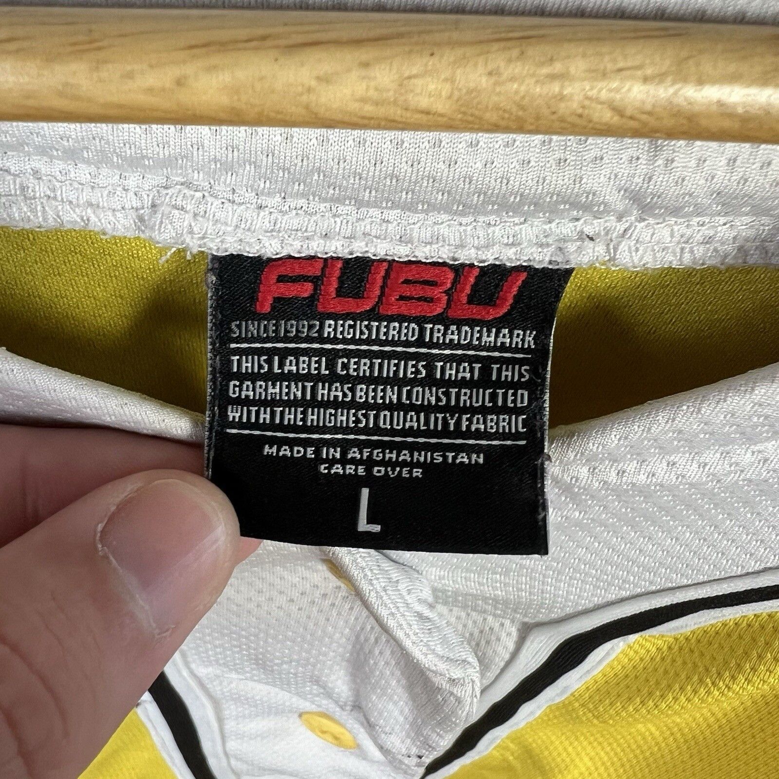 Fubu Fubu Jersey Men's Size L Short Sleeve Size US L / EU 52-54 / 3 - 2 Thumbnail