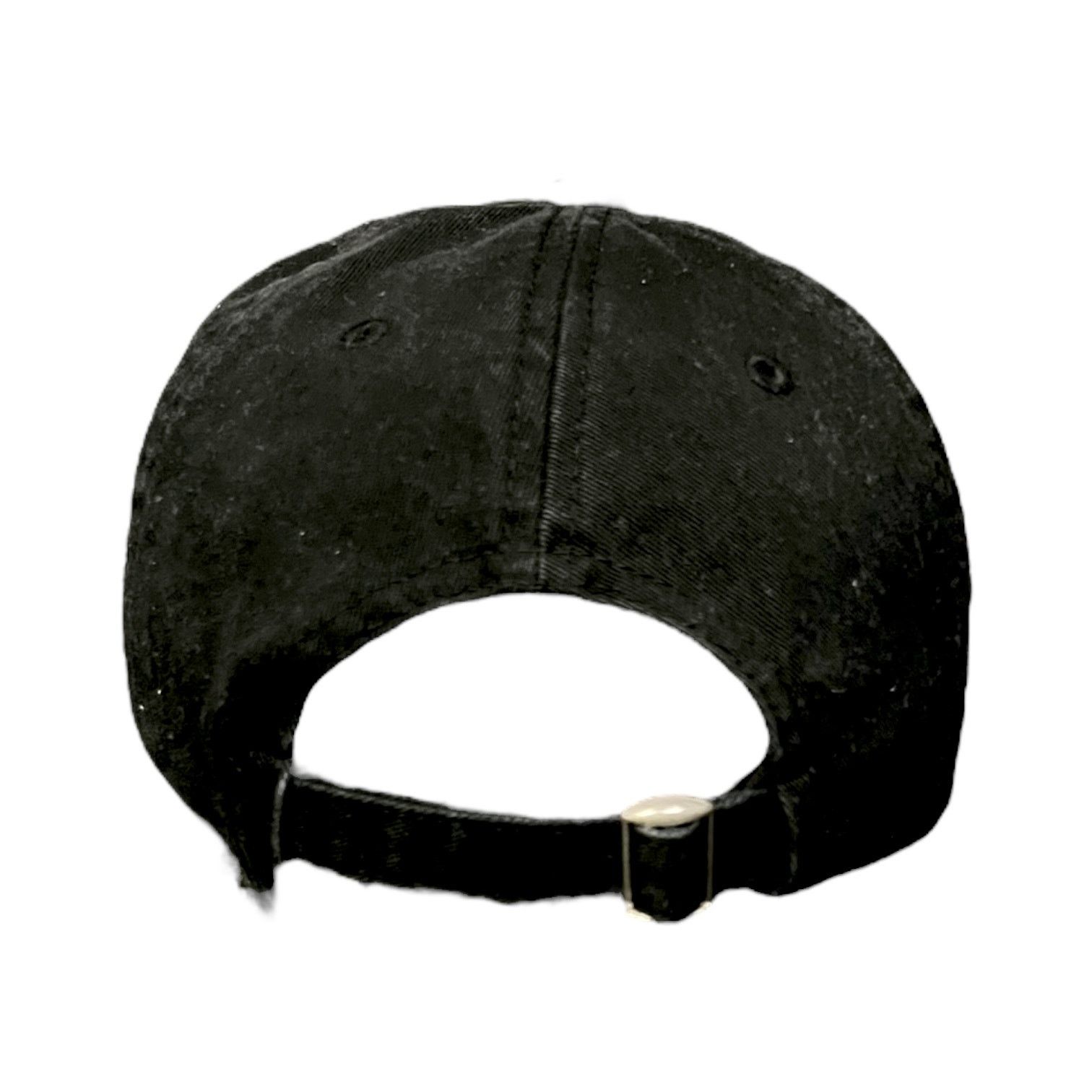 Gildan Black Stepping Stone Embroidered Adjustable Strapback Hat Size ONE SIZE - 3 Thumbnail