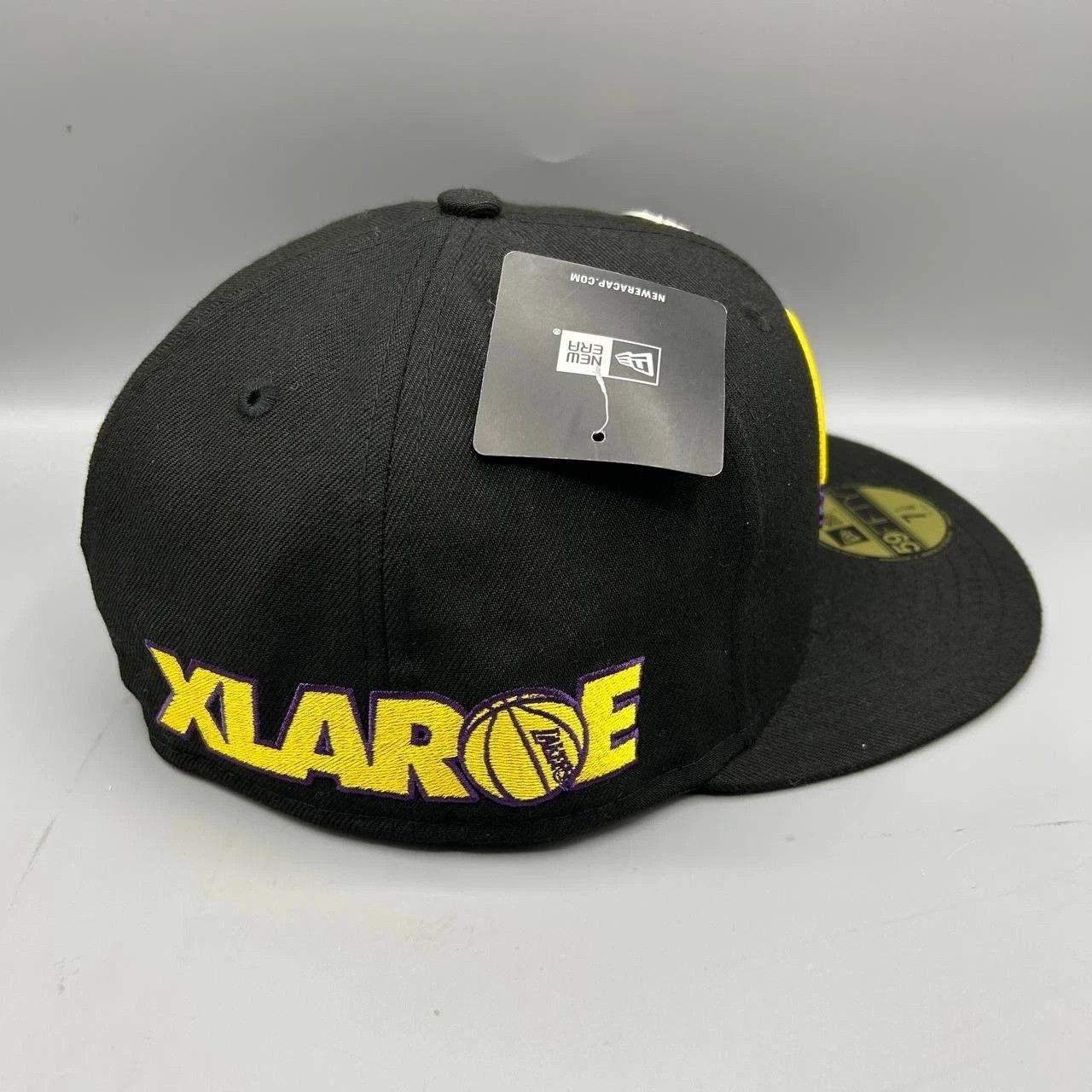 New Era Los Angeles LA Lakers NBA x Xlarge Hat Men 7 1/4 Fitted Cap Size ONE SIZE - 8 Thumbnail