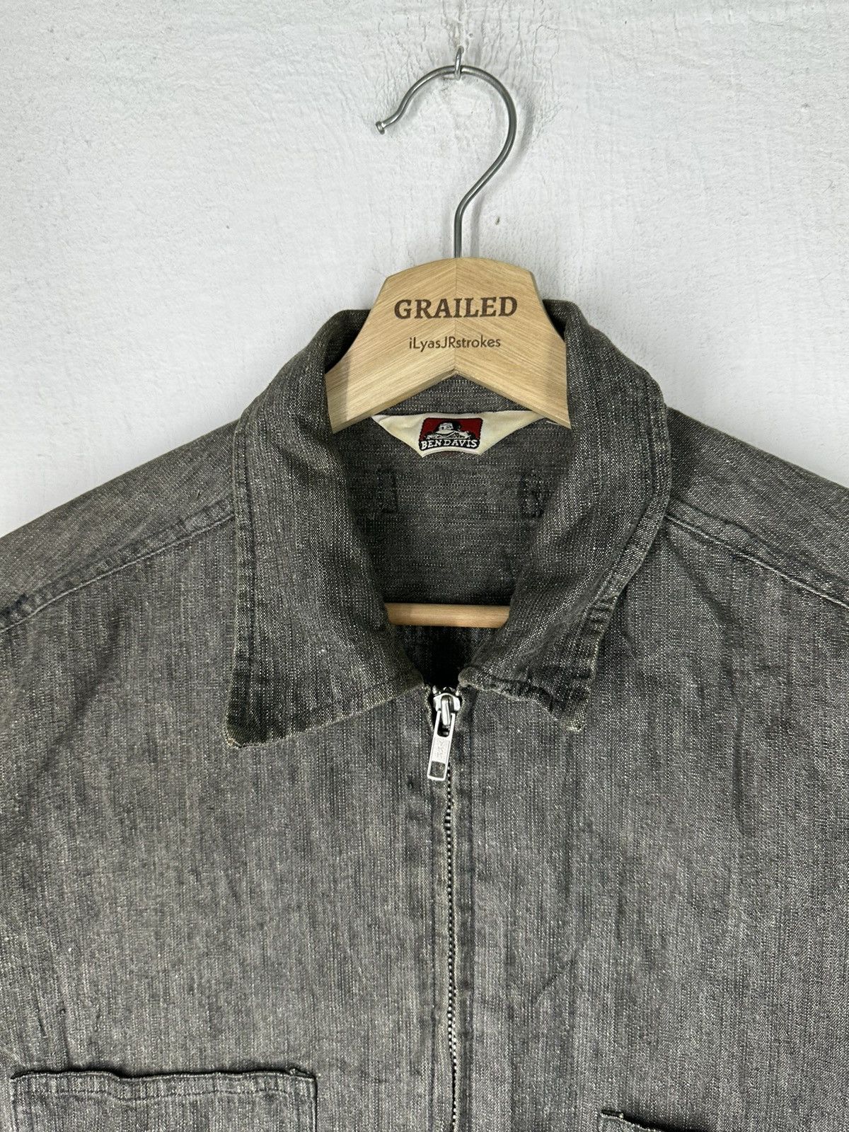 Ben Davis Vintage Ben David Denim Jacket Size US M / EU 48-50 / 2 - 5 Thumbnail
