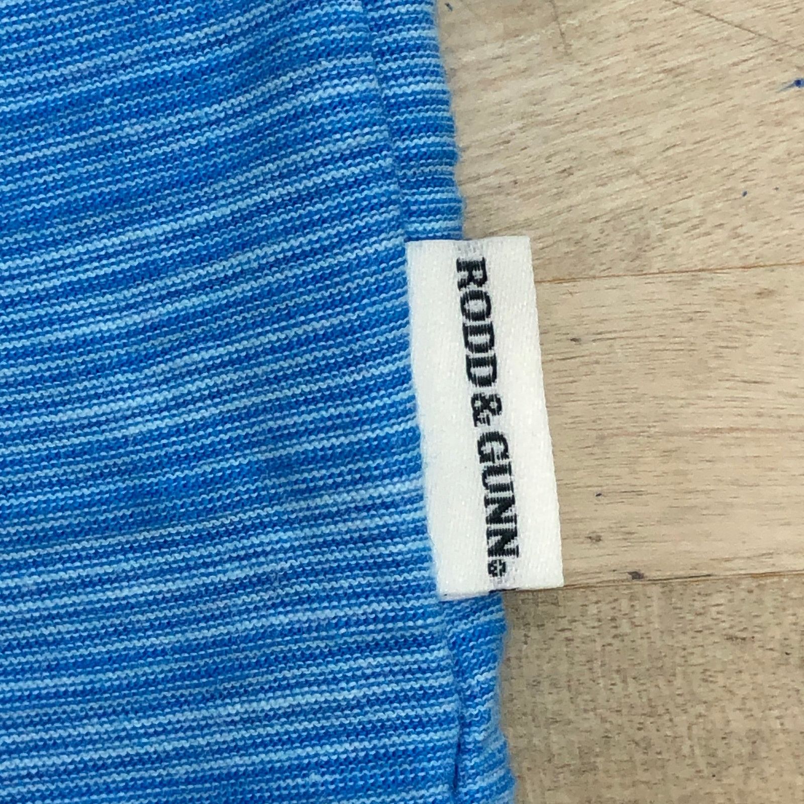 Rodd & Gunn Rodd & Gunn M Shirt Lillburn Polo Sports Fit Slub Stripe Size US M / EU 48-50 / 2 - 18 Thumbnail