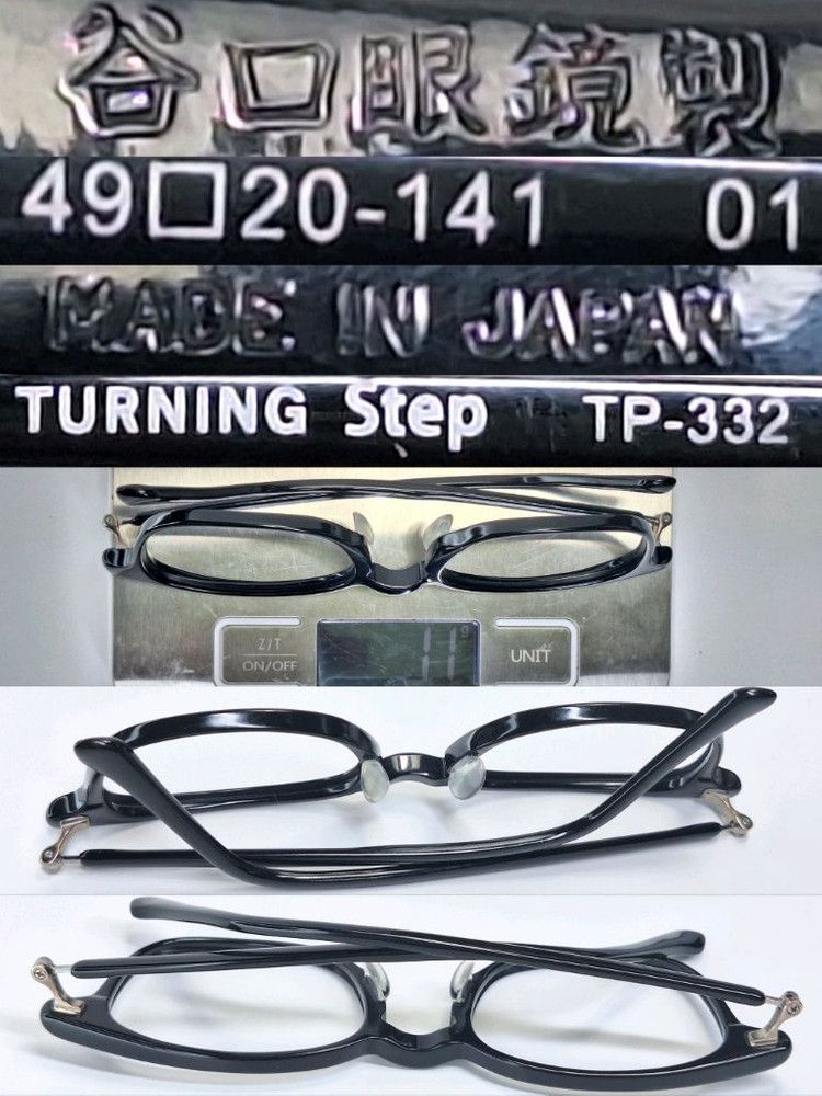 Other TURNING Step TP-332 Japan Sabae Handmade Eyeglass Frame Size ONE SIZE - 5 Thumbnail