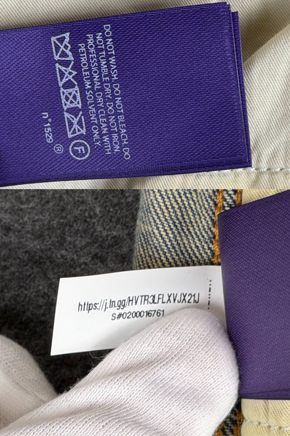 Ralph Lauren Purple Label Ralph Lauren Purple Label Hand-Beaded Artisanal Denim Size 28" / US 6 / IT 42 - 20 Thumbnail
