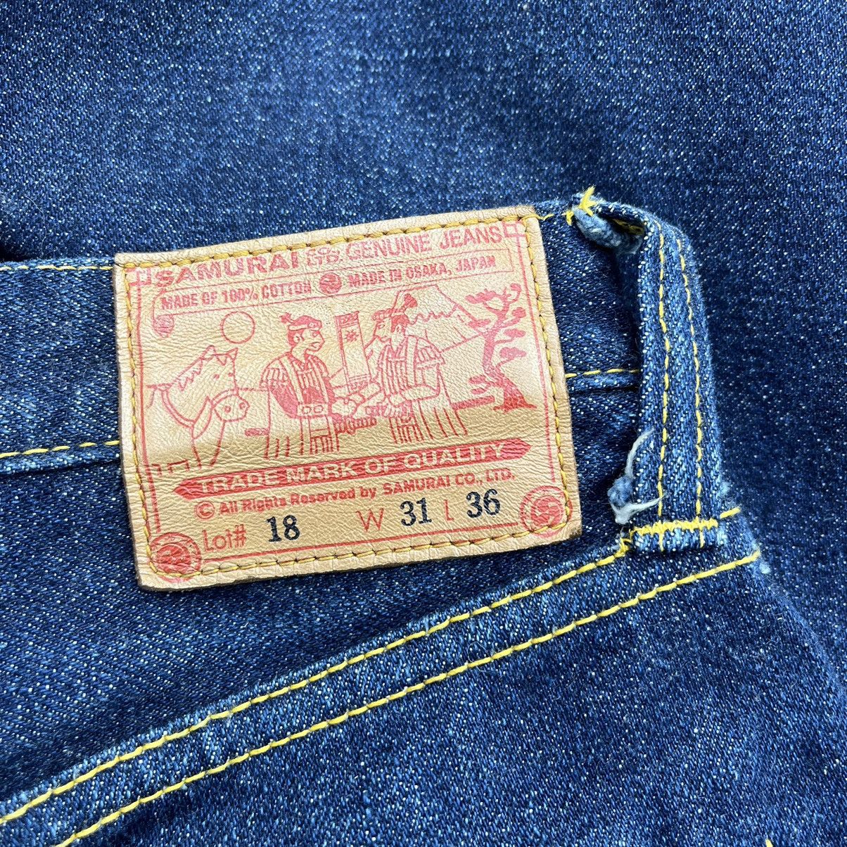 Samurai Jeans Vintage Samurai S3000VX 17oz Selvedge Raw Denim Pants Size US 31 - 18 Thumbnail