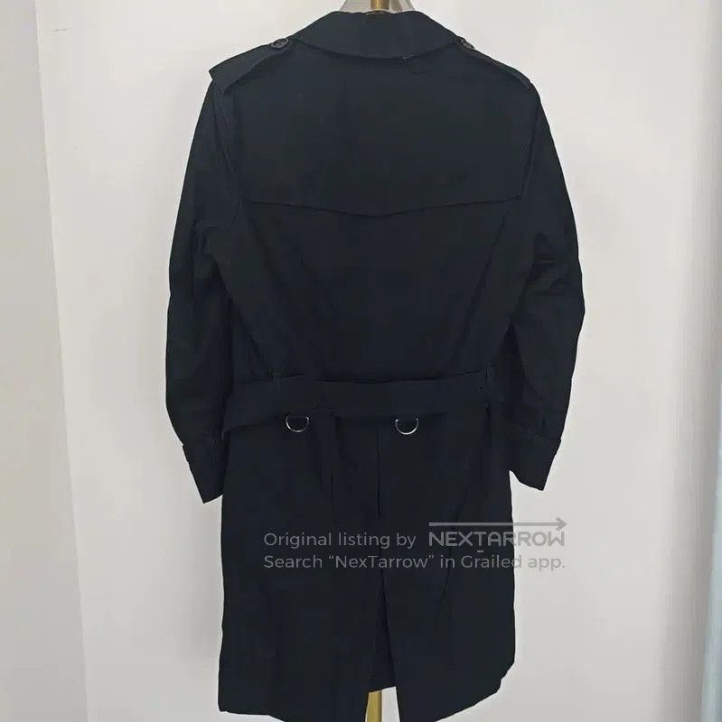 Burberry Burberry Spring Autumn Black Cotton Women's Trench Coat. Size S / US 4 / IT 40 - 6 Thumbnail