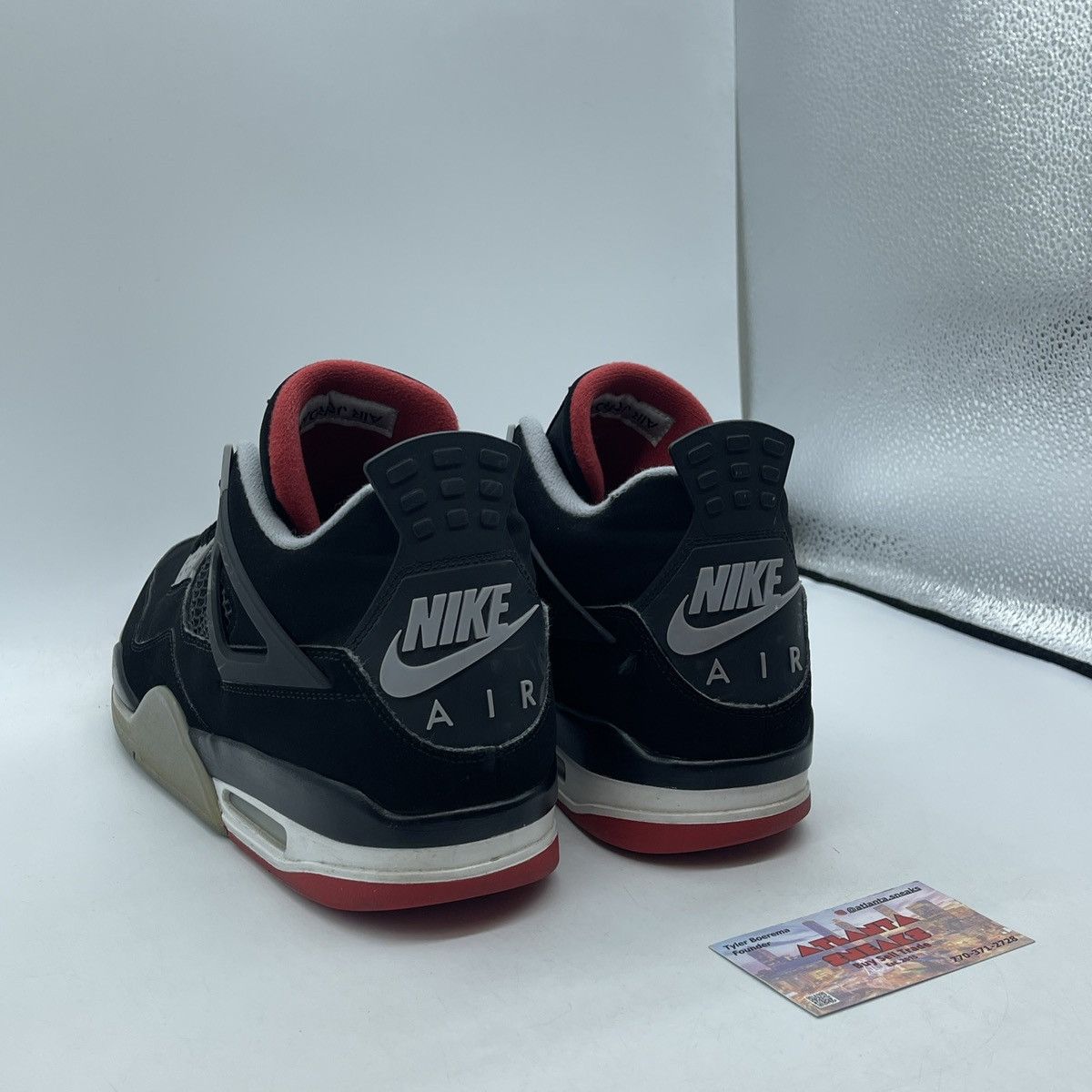 Jordan Brand Air Jordan 4 bred Size US 12 / EU 45 - 4 Thumbnail