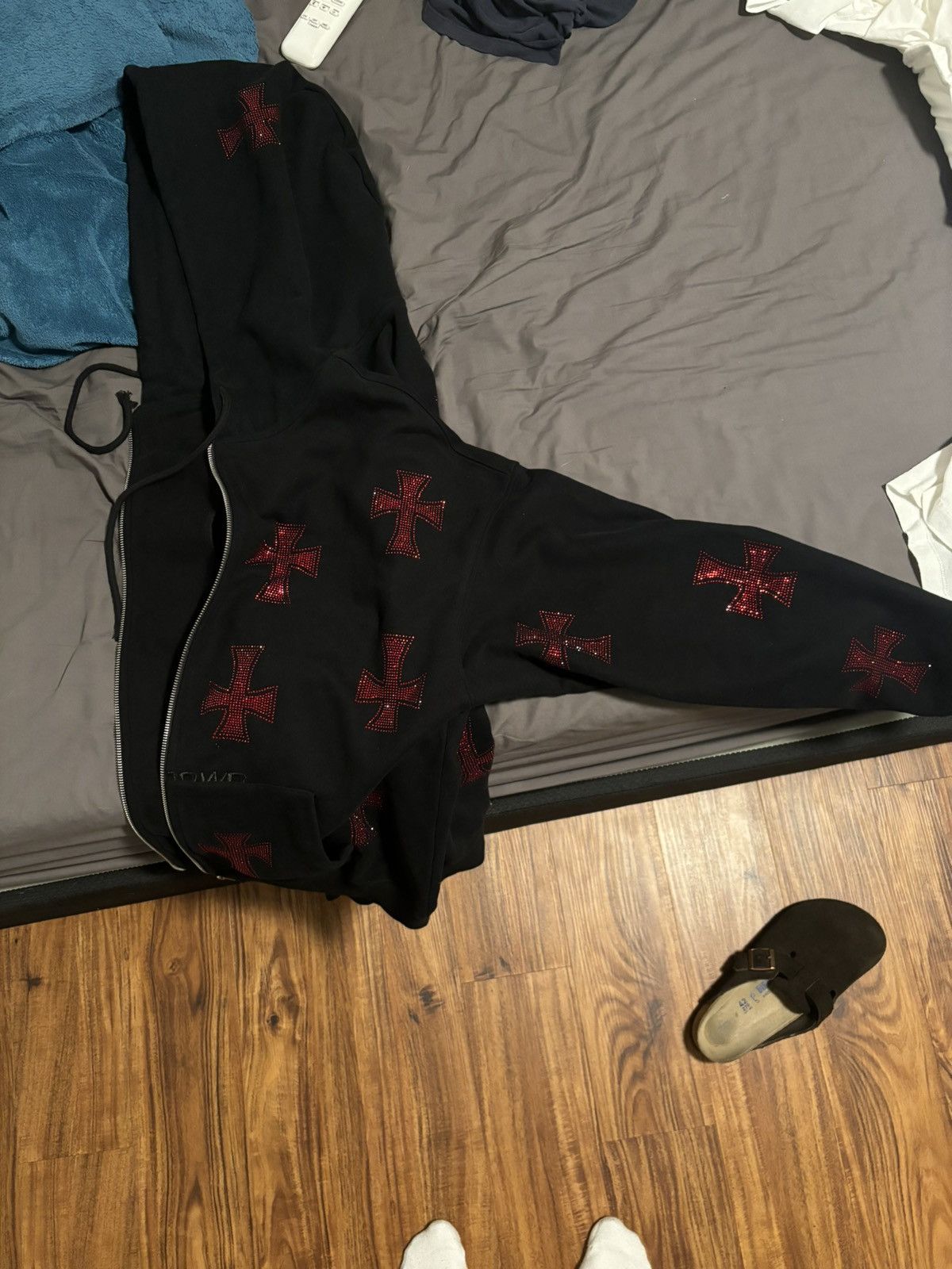 Unknown London UNKNOWN Zip Hoodie Cross Size US M / EU 48-50 / 2 - 2 Thumbnail
