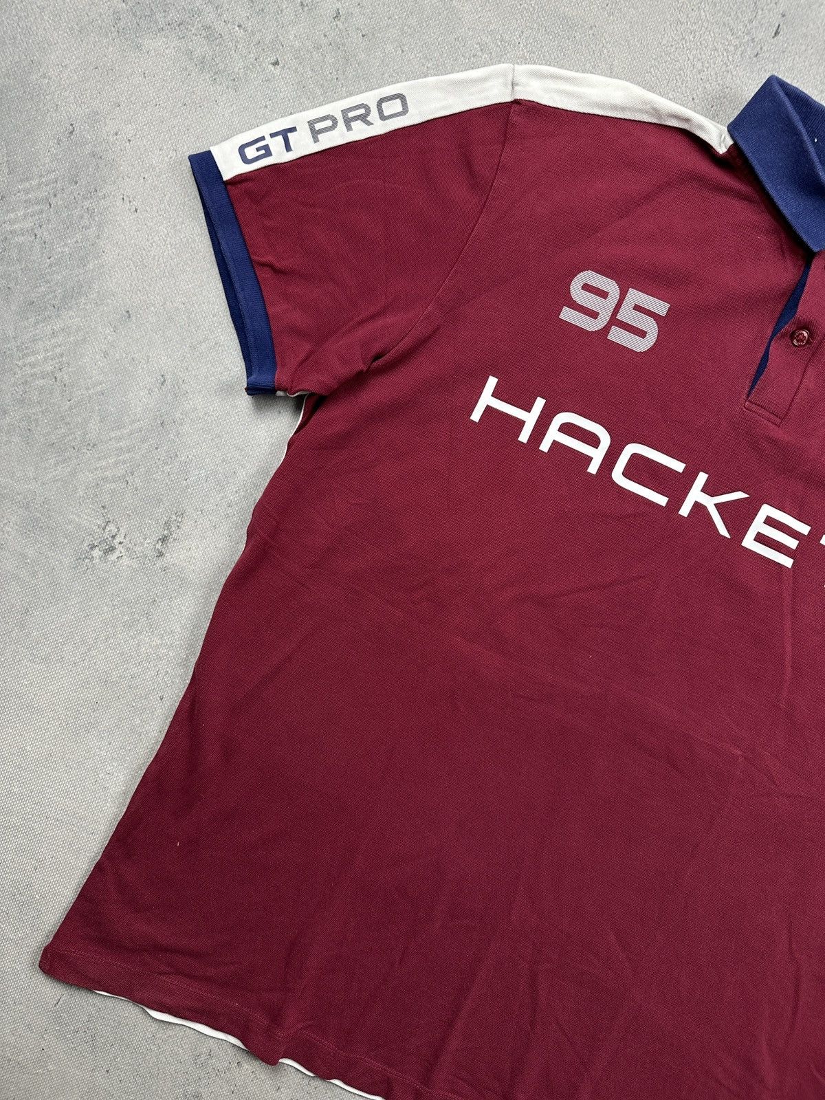 Hackett Hackett Aston Martin Racing Polo Shirt Archive Motorsport Size US XL / EU 56 / 4 - 5 Thumbnail