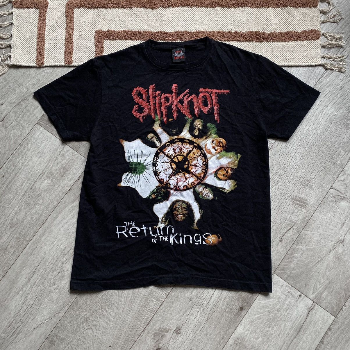 VINTAGE SLIPKNOT THE RETUM OF THE KINGS T SHIRT