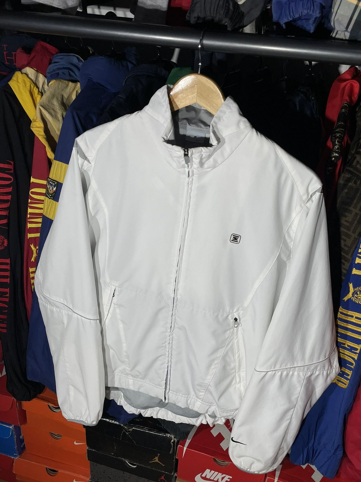 Nike × Vintage Windbreaker Nike Shox 00’s Size US S / EU 44-46 / 1 - 3 Thumbnail