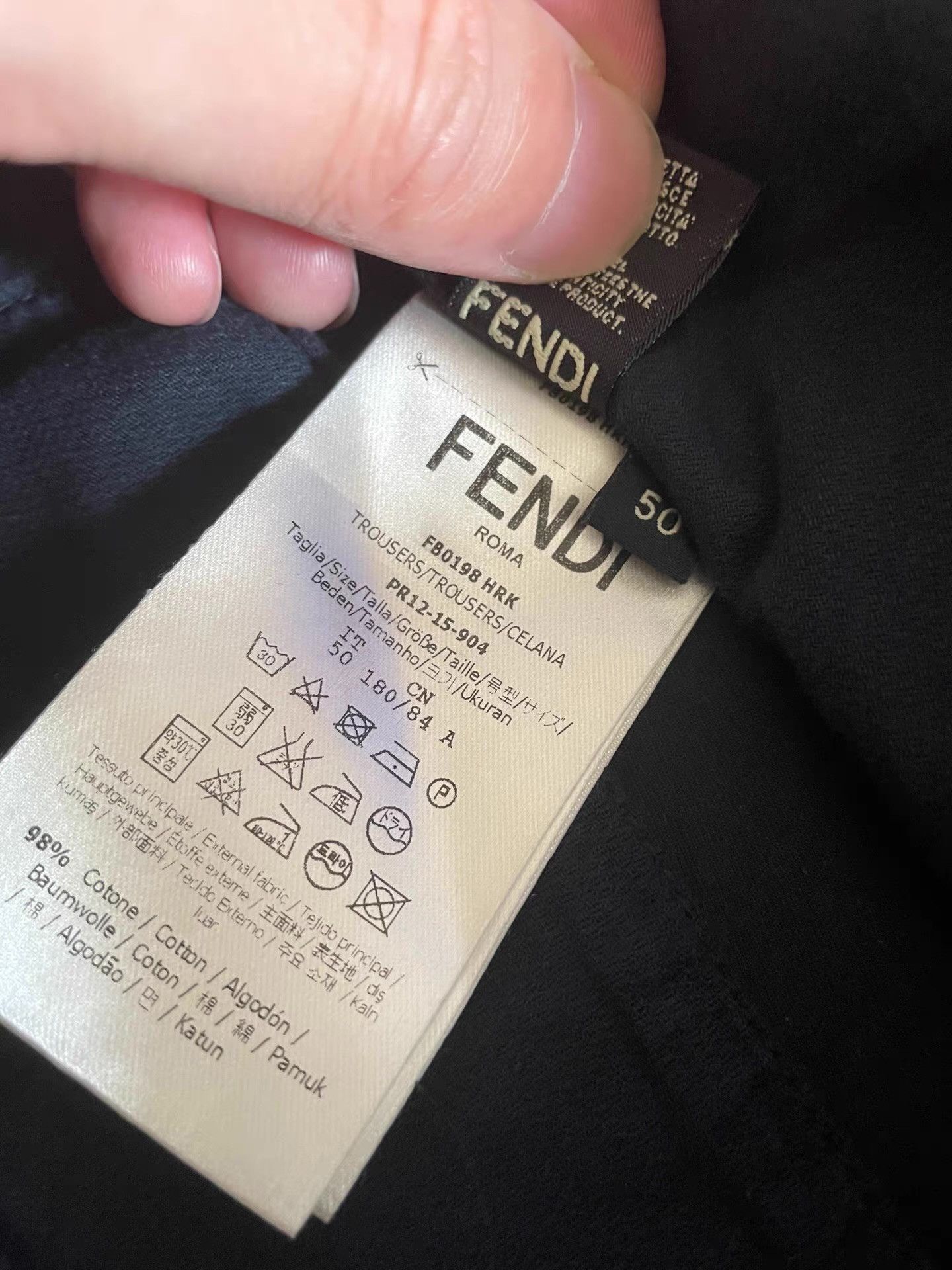 Fendi Fendi blue casual pants Size US 36 / EU 52 - 9 Thumbnail