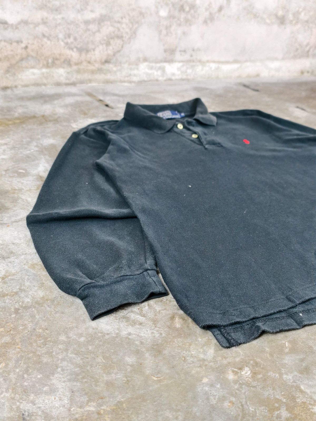 Vintage Polo Ralph Lauren Long Sleeve Polo Shirt Size US M / EU 48-50 / 2 - 9 Thumbnail