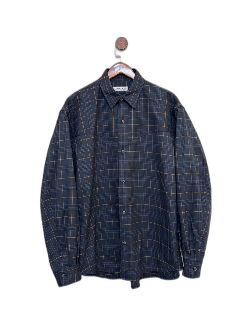 Other Special Tailored Checkered Shirt in Blue Size US XL / EU 56 / 4 - 1 Thumbnail