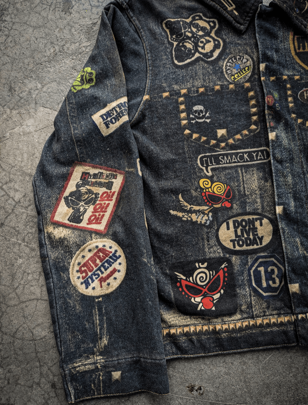 Hysteric Glamour Hysteric Glamour Mini Trucker Design Patch (Non-Denim) Size US M / EU 48-50 / 2 - 4 Thumbnail