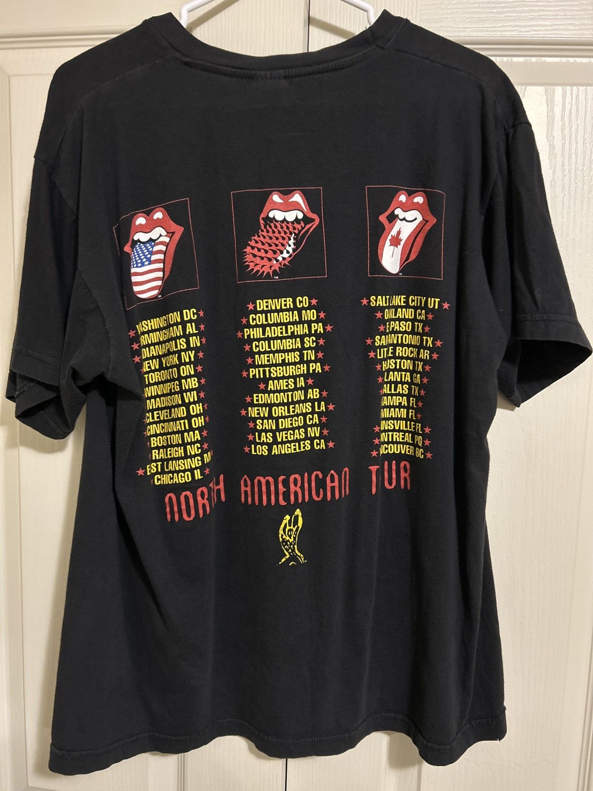 Band Tees × The Rolling Stones × Vintage Vintage 1994 Rolling Stones Voodoo Lounge Size US XL / EU 56 / 4 - 2 Thumbnail