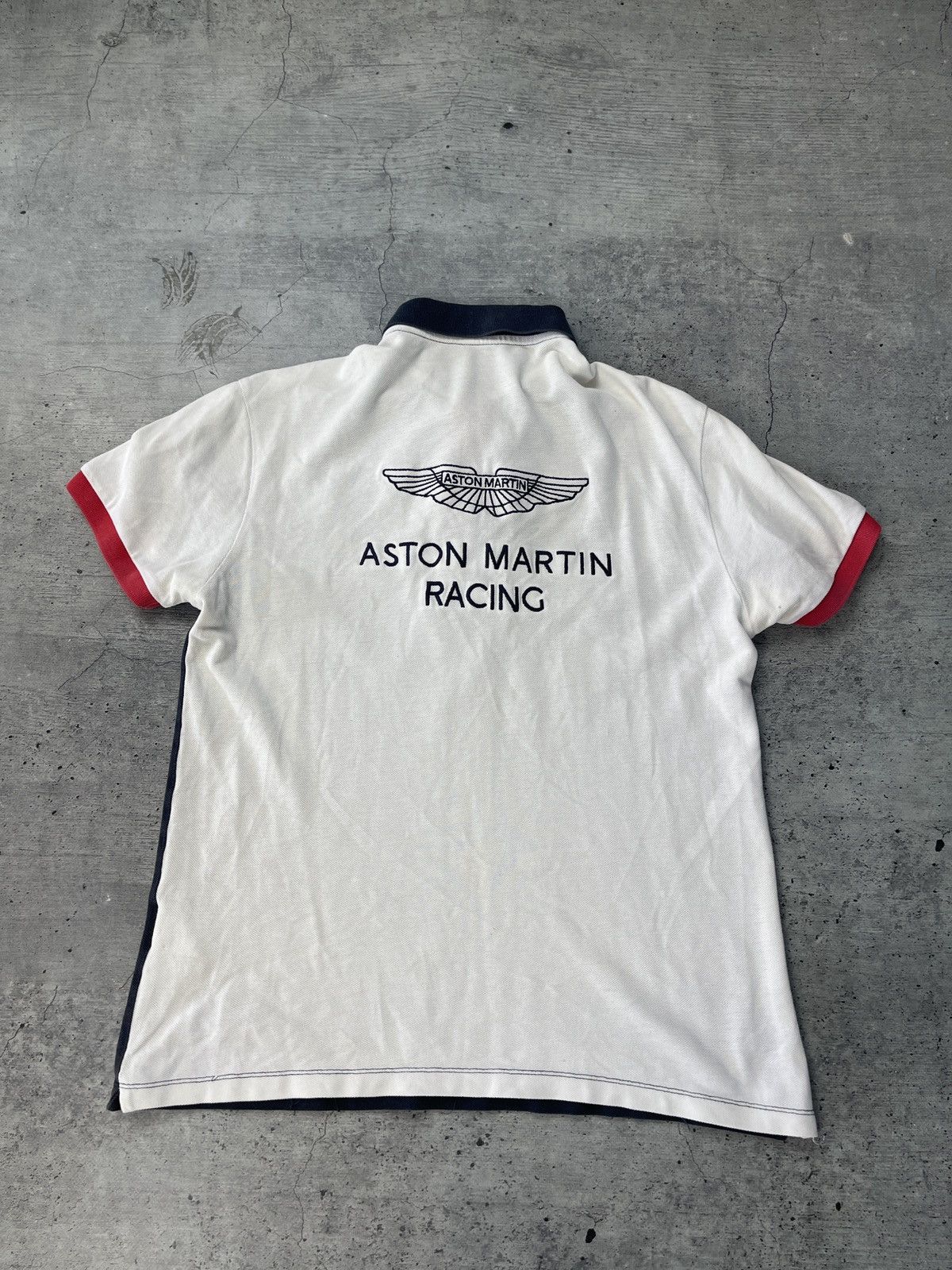 Hackett Vintage Hackett Aston Martin Racing Polo Shirt Tee Size US M / EU 48-50 / 2 - 4 Thumbnail