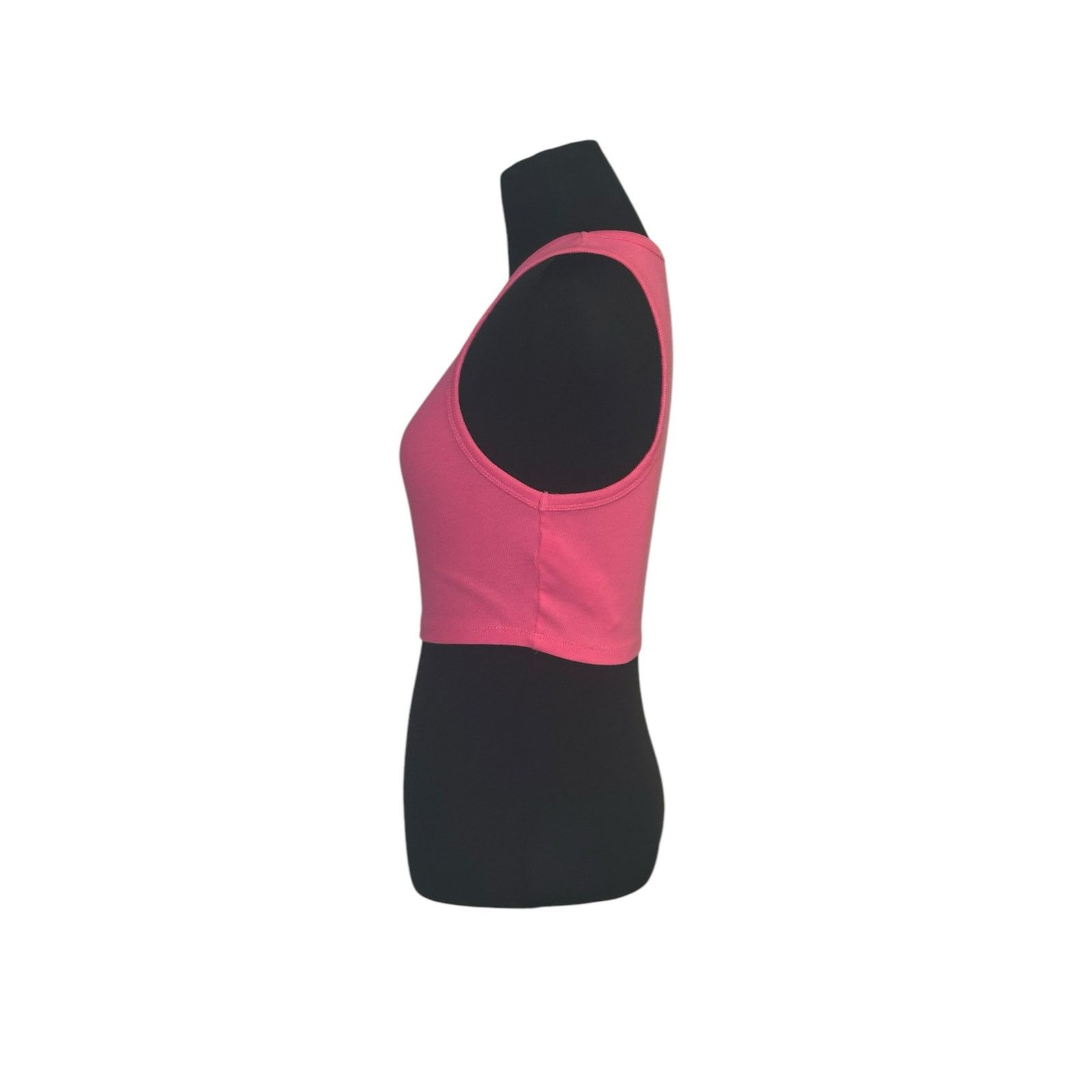 Zara Zara pink ribbed crop tank top size M Size M / US 6-8 / IT 42-44 - 9 Thumbnail