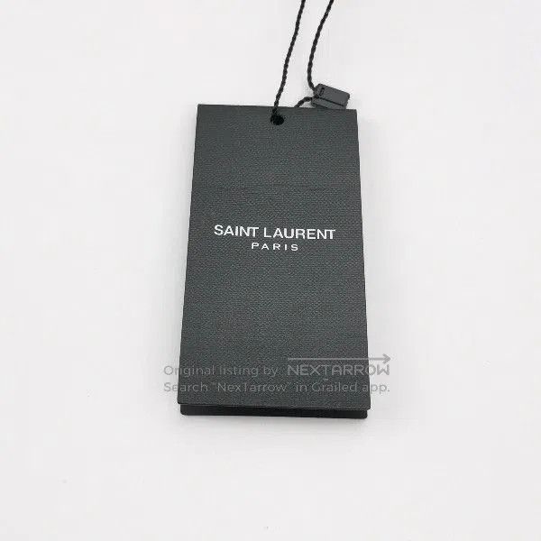 Saint Laurent Paris Saint Laurent Cotton Solid Lapel Shirt 39. Size US XS / EU 42 / 0 - 3 Thumbnail