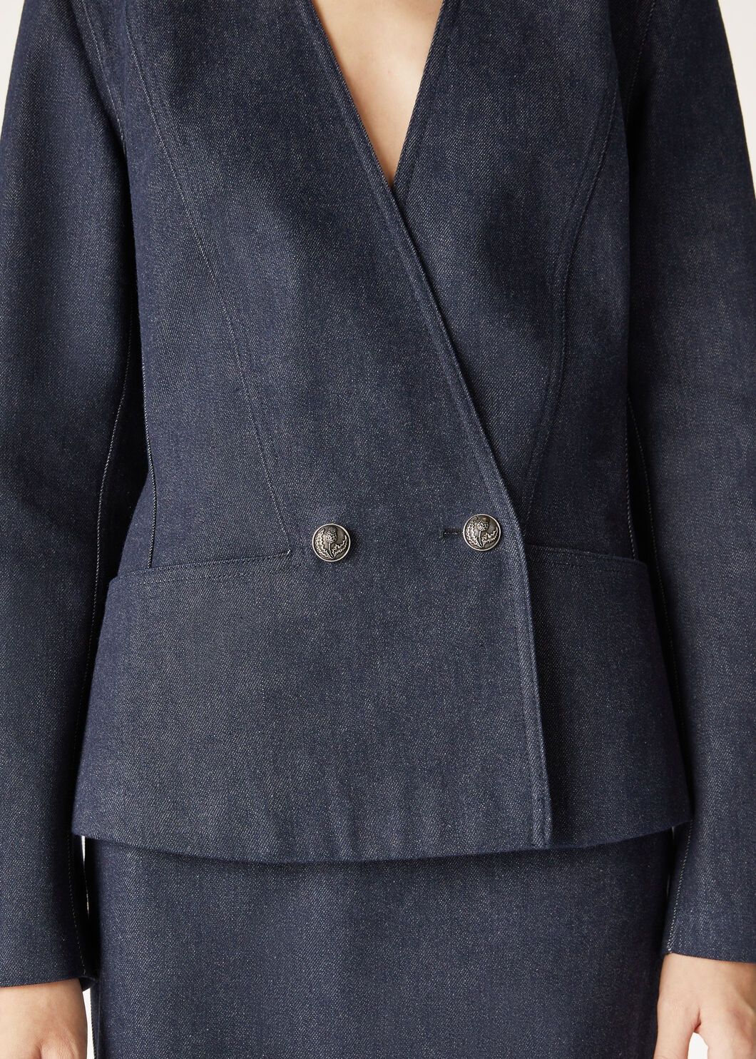 o1srvl11e0825 FAO3539 Denise Jacket in Blue