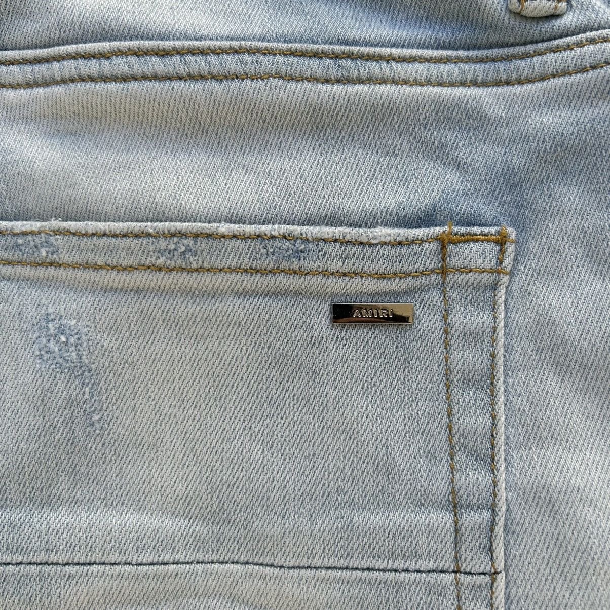 Amiri Amiri MX2 Zipper Distressed Jeans Size 32 Size US 32 / EU 48 - 10 Thumbnail
