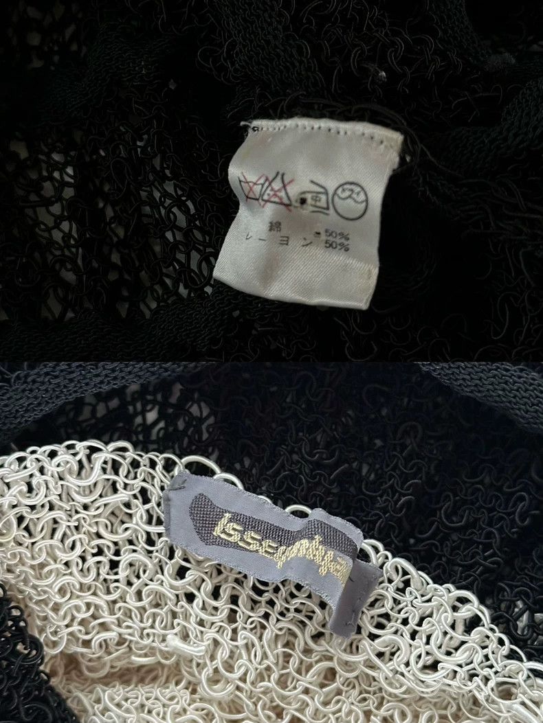Issey Miyake Issey Miyake Black and white pullover top Size S / US 4 / IT 40 - 9 Thumbnail