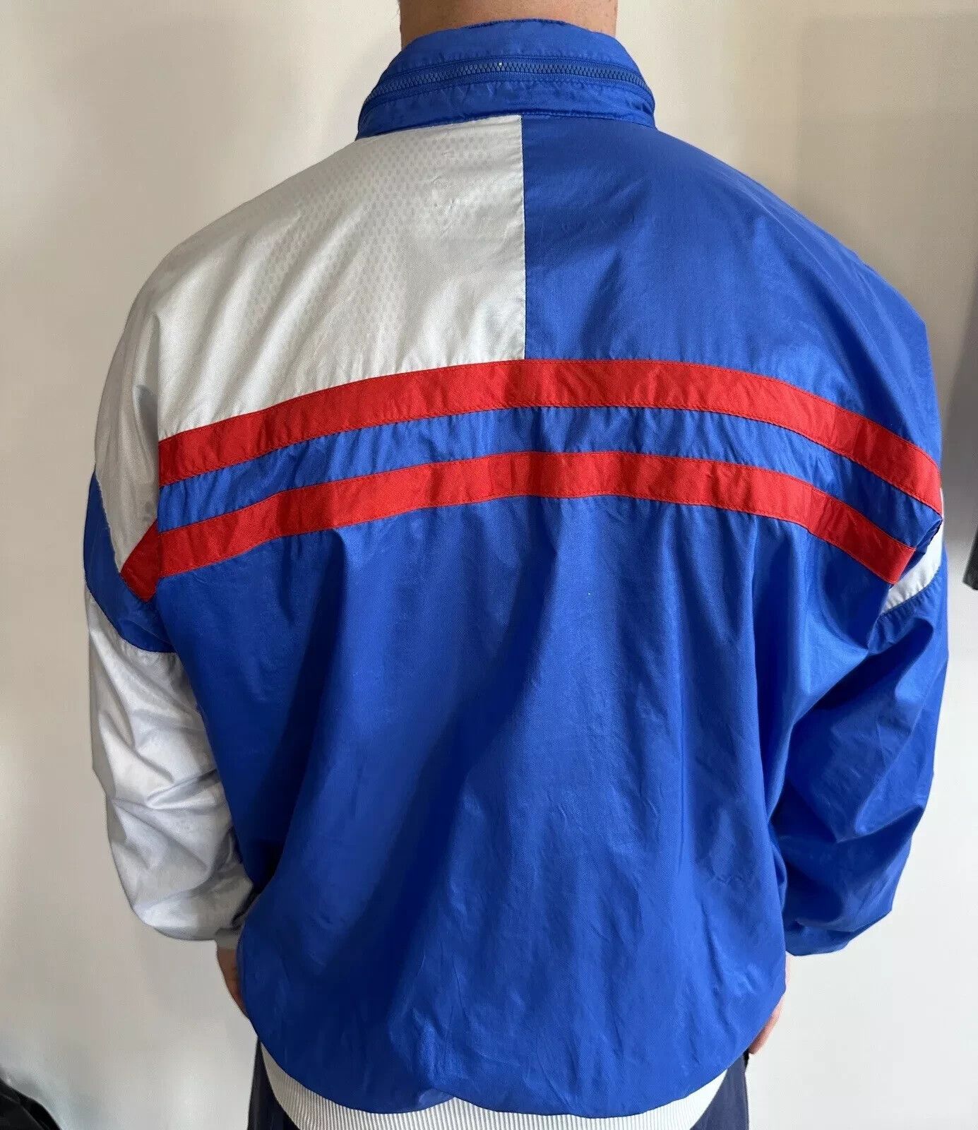 Adidas VINTAGE ADIDAS 1990s TRACK TOP NYLON JACKET MENS Size US M / EU 48-50 / 2 - 9 Thumbnail