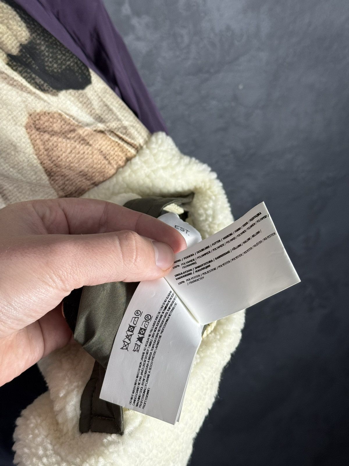 Woolrich Woolen Mills Woolrich Woolen Mils Camouflag Puffer Faux Fur Sherpa Jacket Size US M / EU 48-50 / 2 - 16 Thumbnail