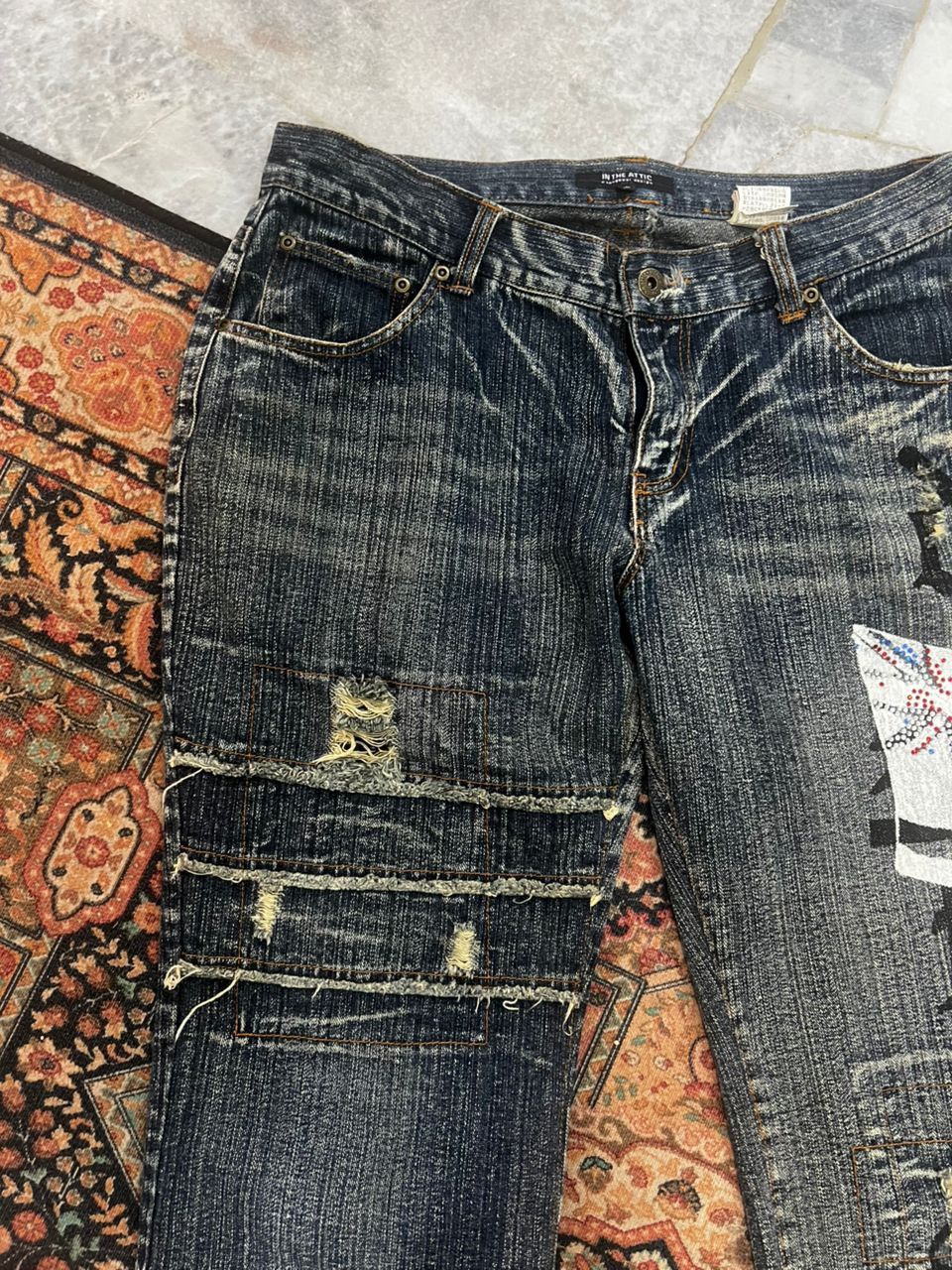 Hysteric Glamour × In The Attic Japanese Brand In the Attic Punk Design Size US 33 - 5 Thumbnail