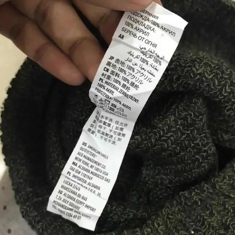 American Eagle Outfitters × Vintage American Eagle Military Beanie Hat Size ONE SIZE - 7 Thumbnail