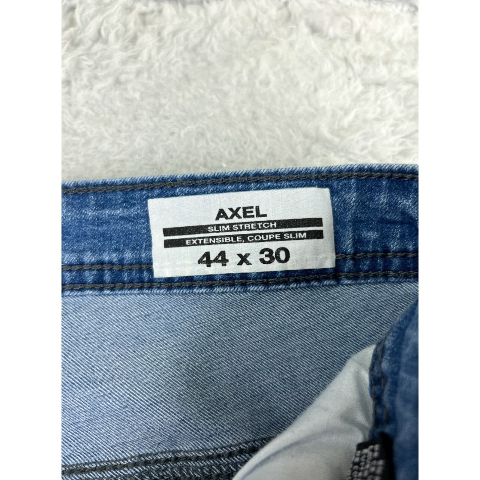 Buffalo David Bitton Buffalo David Bitton Jeans Adult 44 Blue Denim Axel Cotton Blend 44x30 Size US 44 / EU 60 - 6 Thumbnail
